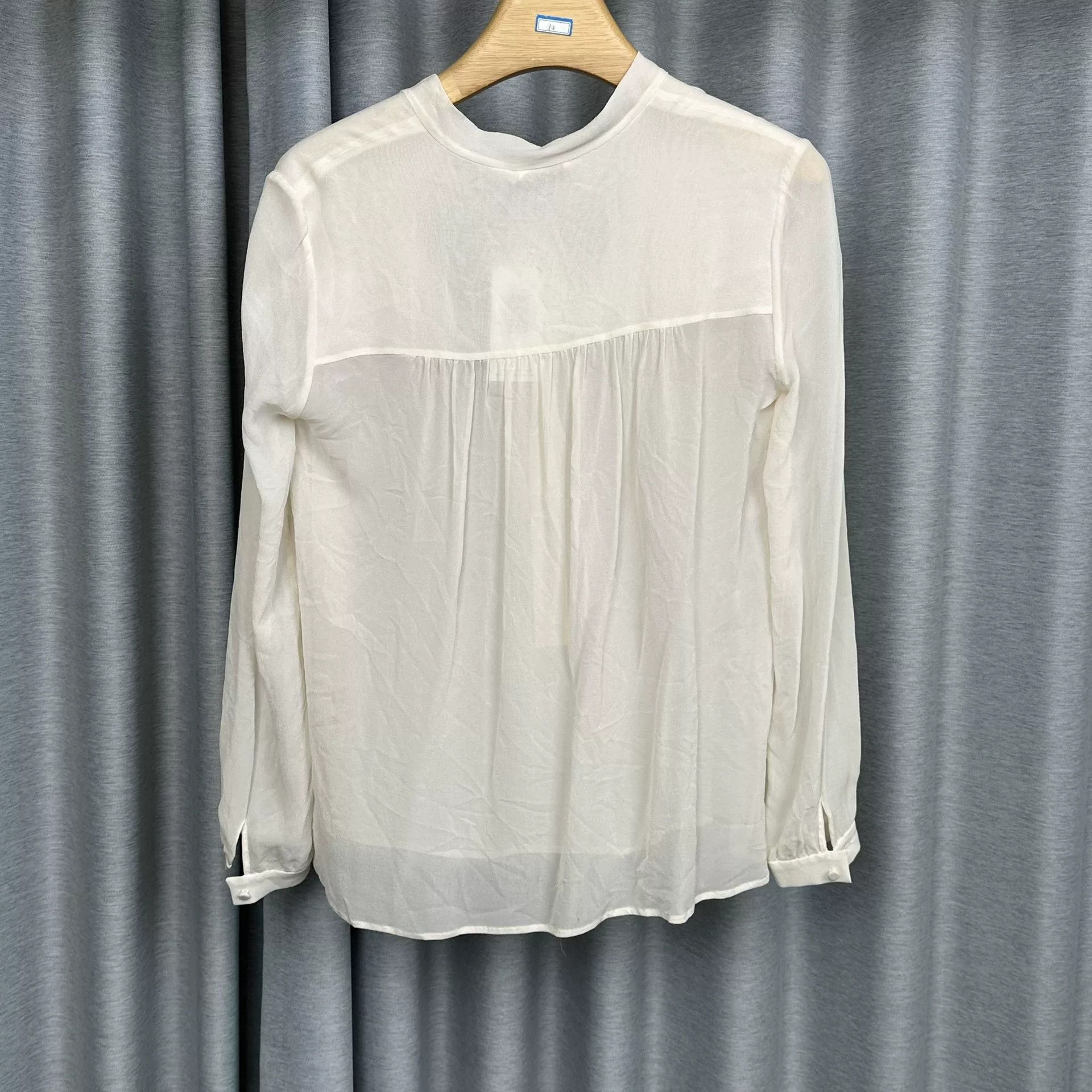 Saint Laurent Paris Saint Laurent Tie-Neck Silk Blouse FR 36 Size XS / US 0-2 / IT 36-38 - 3 Thumbnail