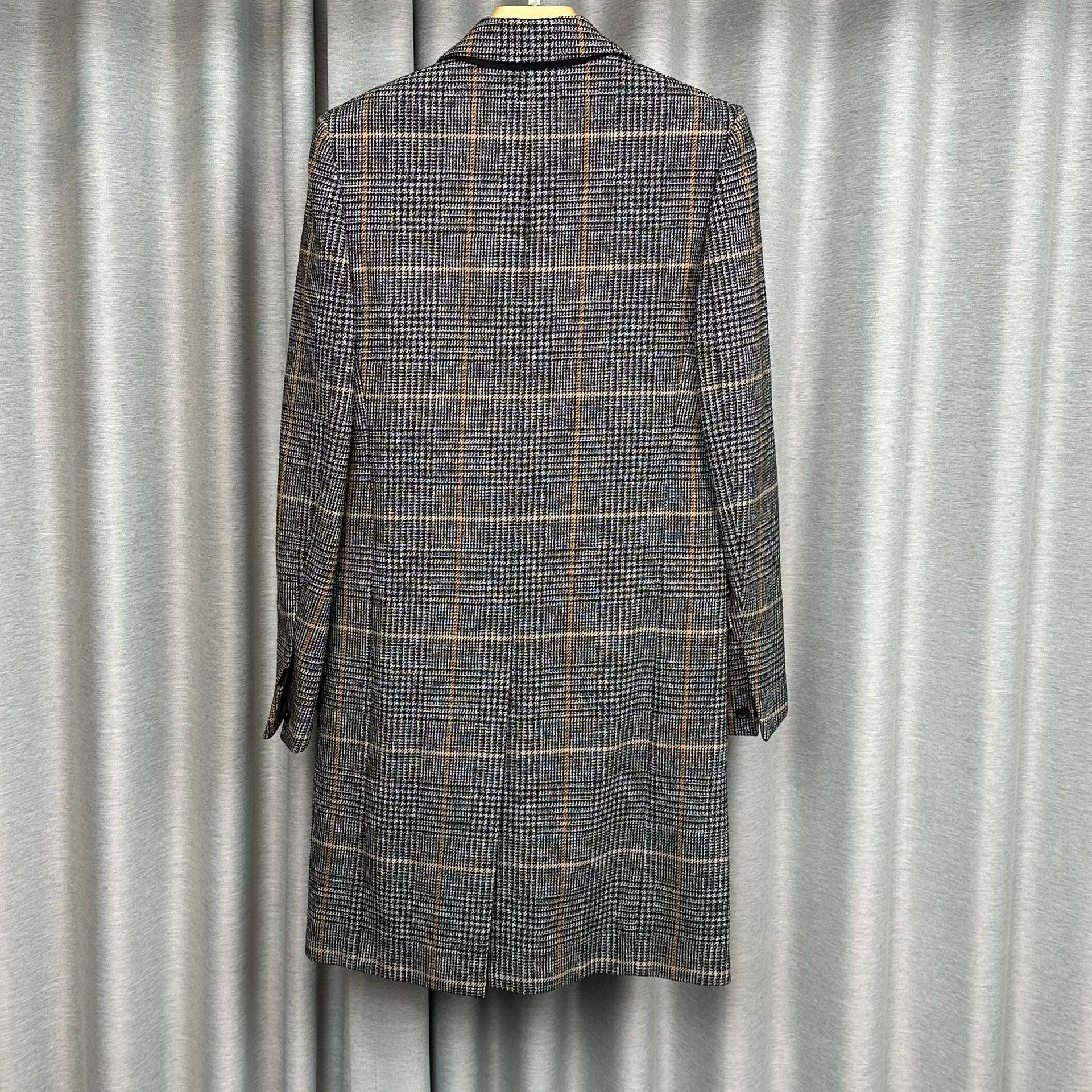 Chloe Chloe Plaid Wool Blend Coat 36 Size XS / US 0-2 / IT 36-38 - 3 Thumbnail