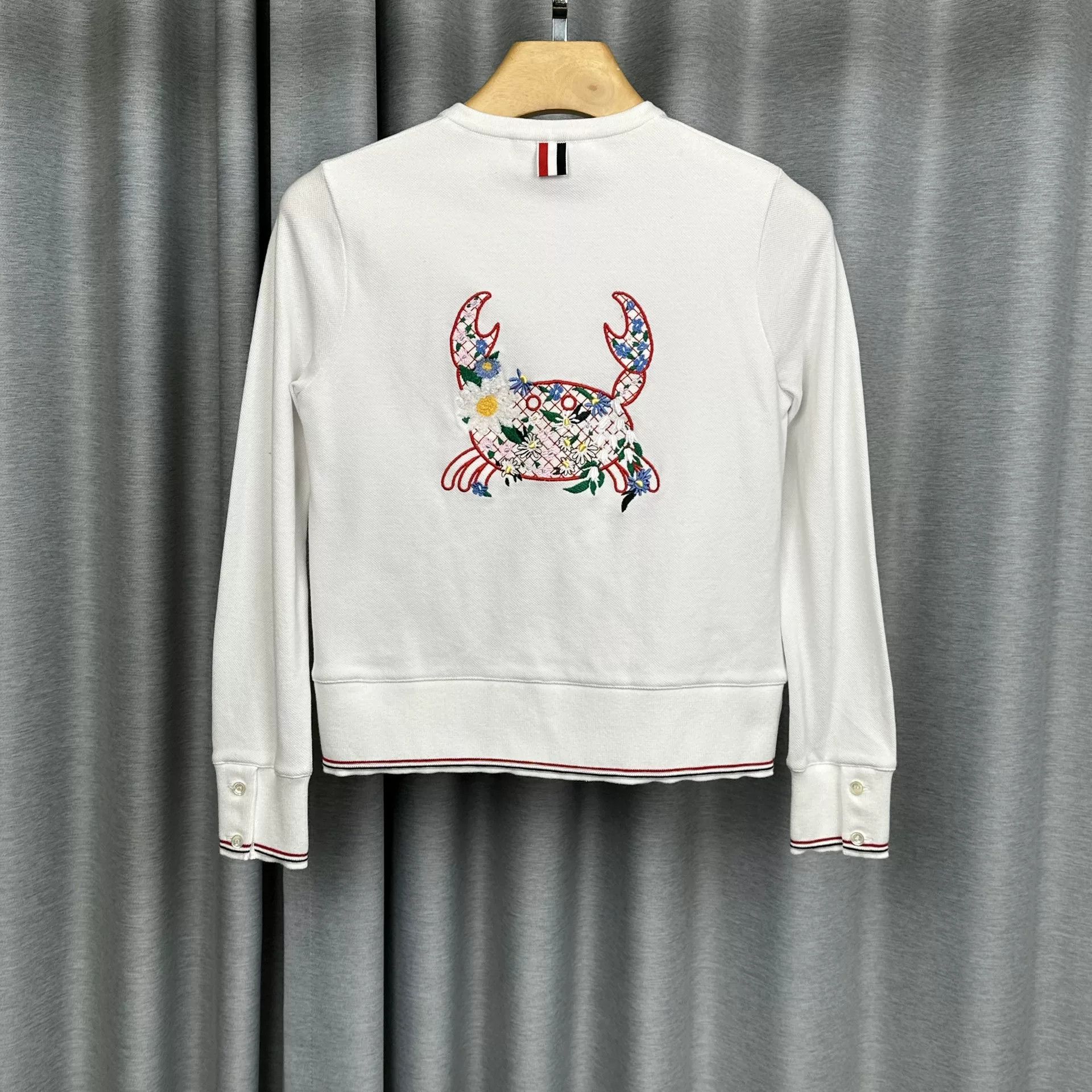 Thom Browne Thom Browne Crab Embroidery Cardigan 40 Size S / US 4 / IT 40 - 3 Thumbnail