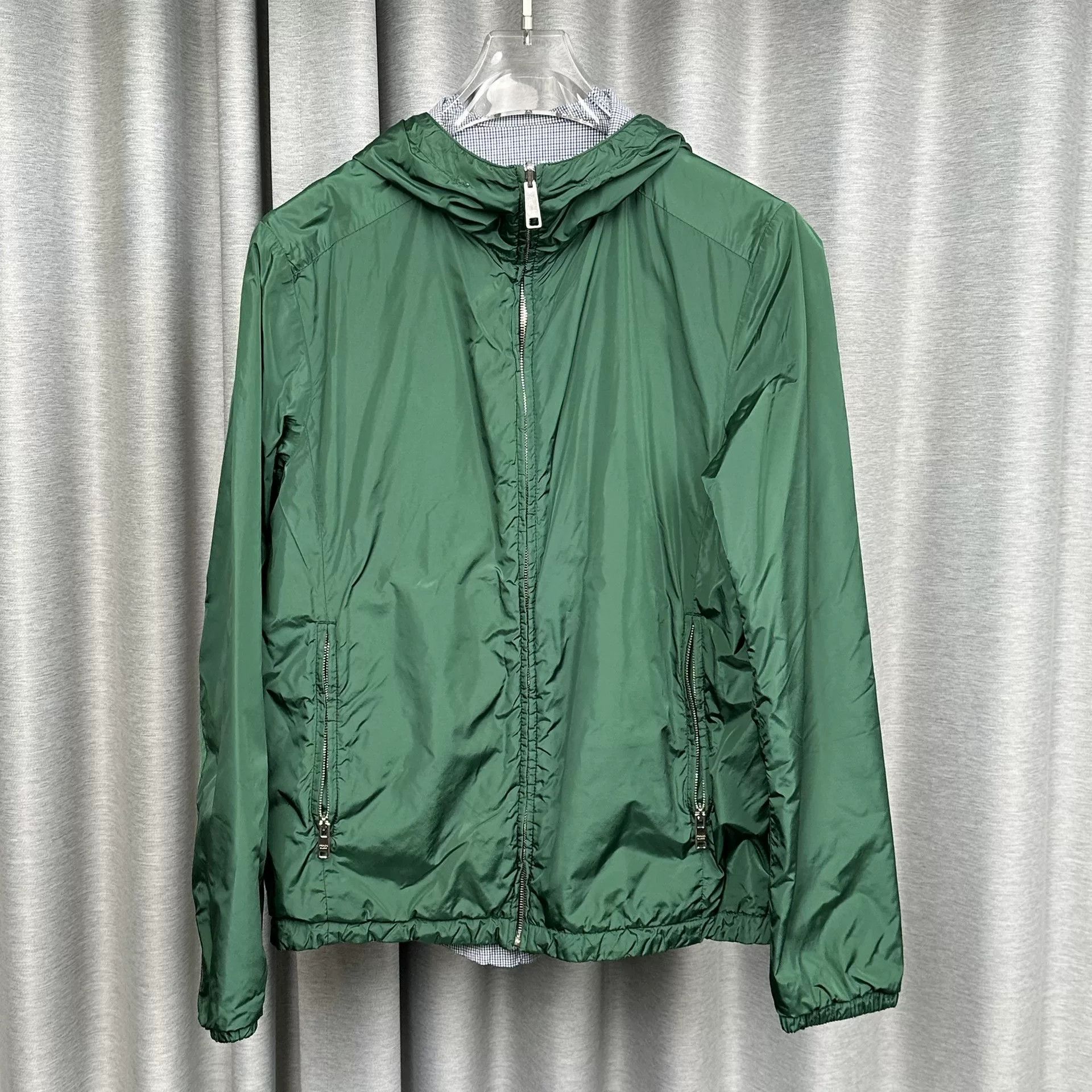 Prada Prada Reversible Hooded Nylon Jacket 50 Size US M / EU 48-50 / 2 - 3 Thumbnail