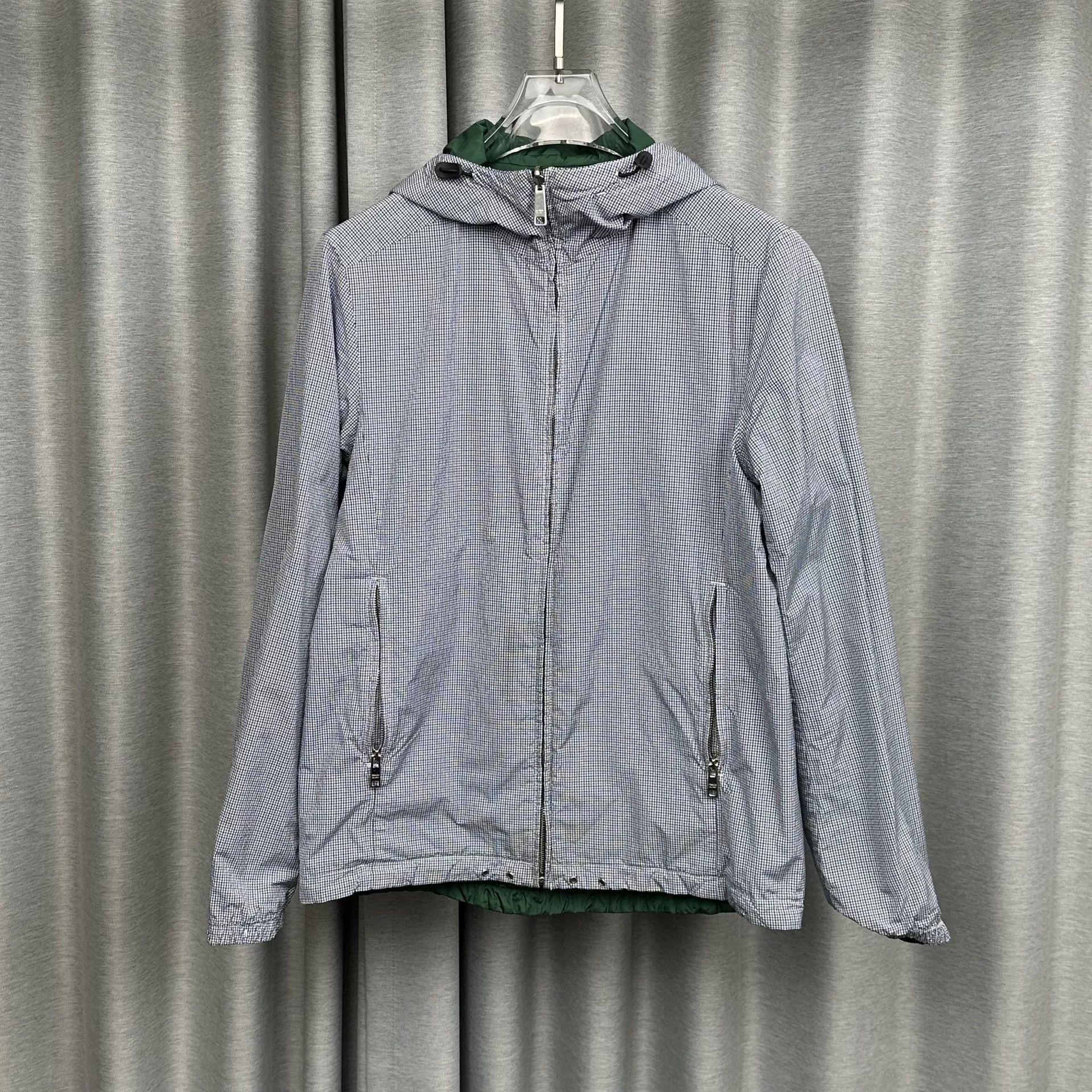 Prada Prada Reversible Hooded Nylon Jacket 50 Size US M / EU 48-50 / 2 - 2 Thumbnail