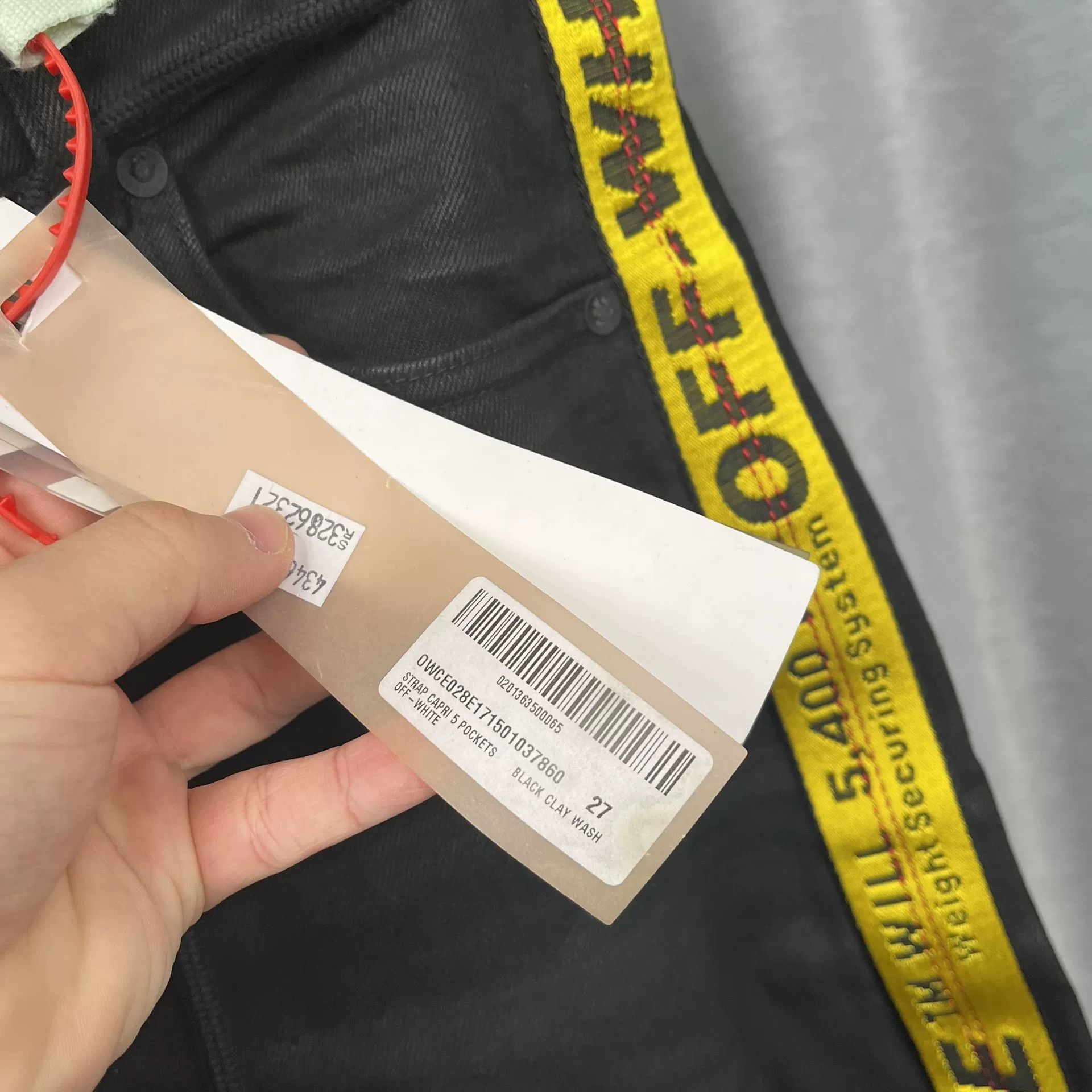 Off-White Off-White Industrial Strap Capri Pants 27 Size 27" / US 4 / IT 40 - 4 Thumbnail