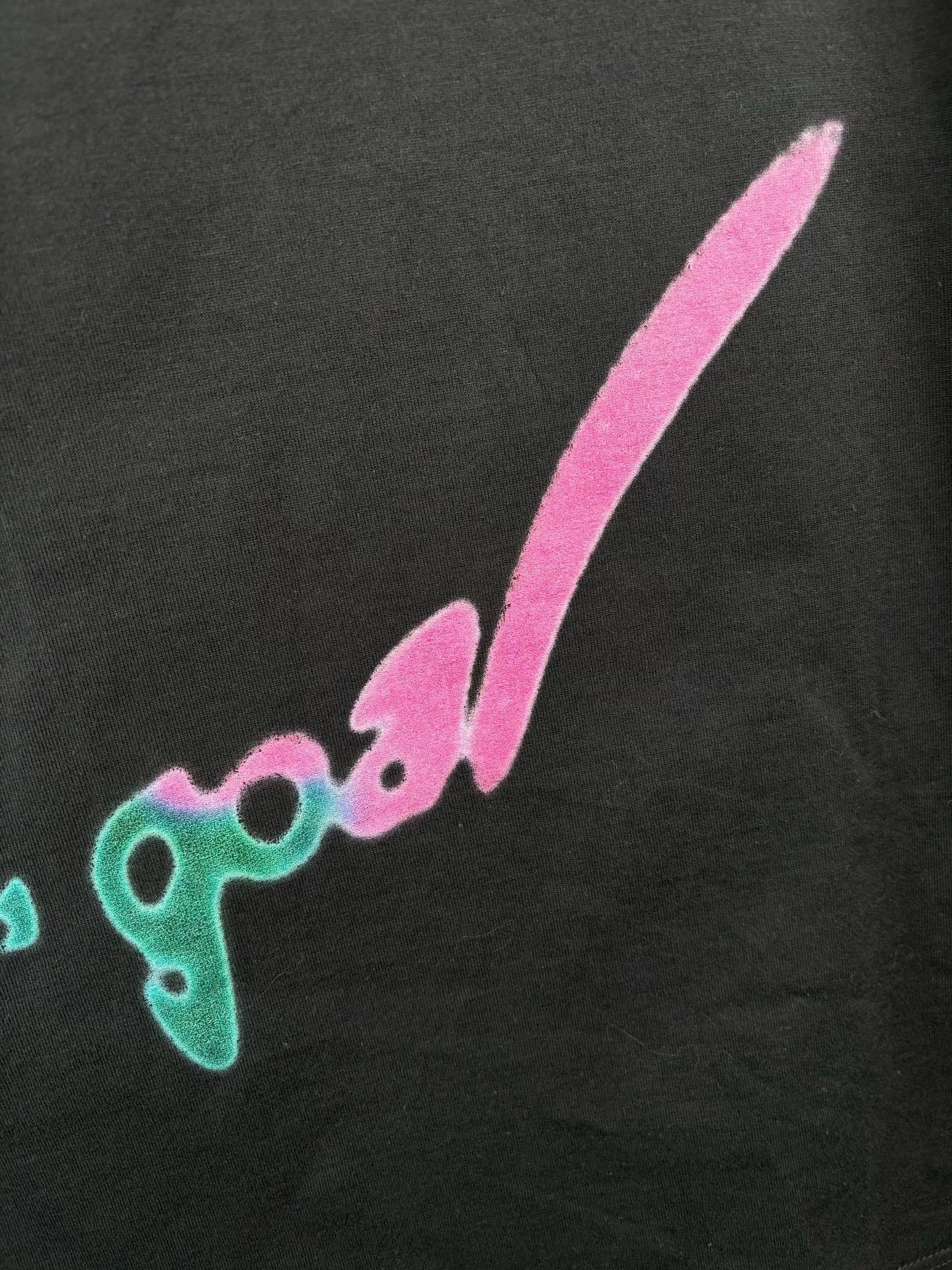 Louis Vuitton Louis Vuitton Neon Script Logo T-Shirt XXL Size US XXL / EU 58 / 5 - 4 Thumbnail