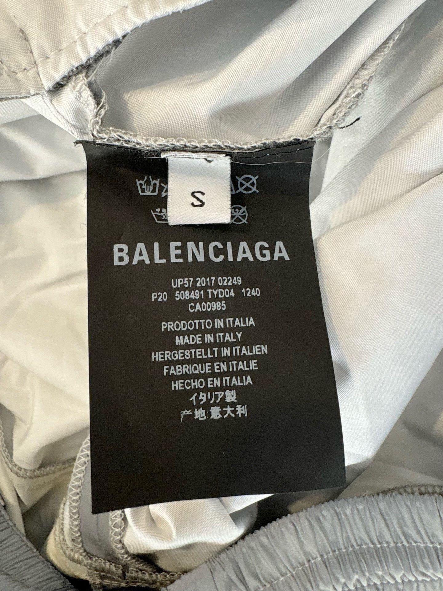 Balenciaga Balenciaga Grey Logo Joggers Size S Size US 30 / EU 46 - 6 Thumbnail