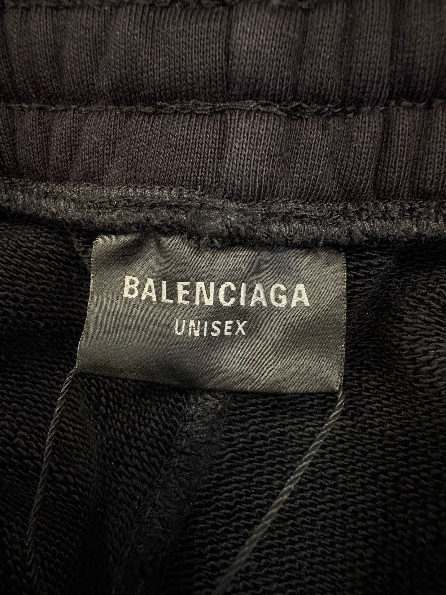Balenciaga Balenciaga Embroidered Logo Sweat Shorts M Size US 32 / EU 48 - 5 Thumbnail
