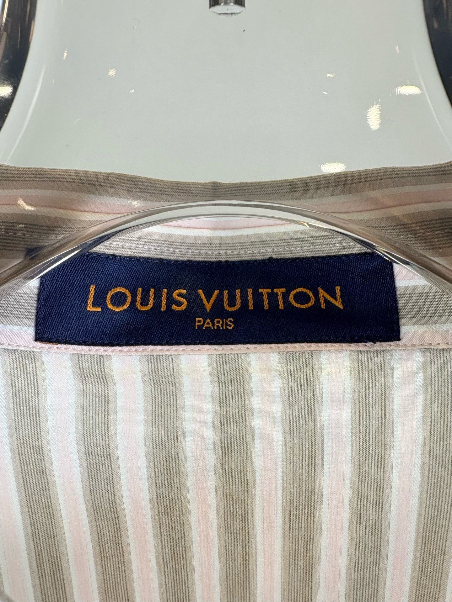 Louis Vuitton Louis Vuitton Floral Patchwork Striped Shirt XXL Size US XXL / EU 58 / 5 - 4 Thumbnail