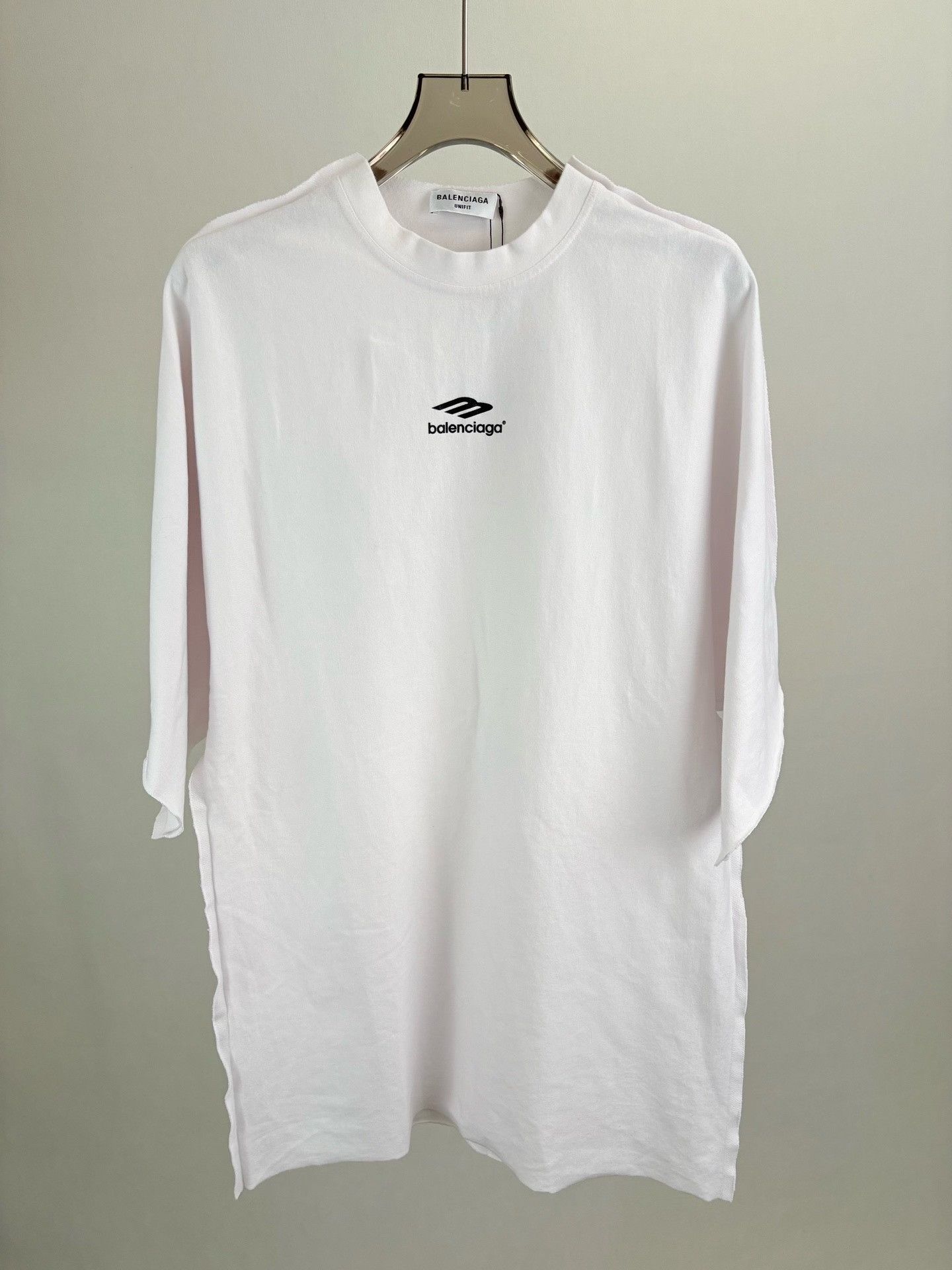 Balenciaga Balenciaga Logo Print Short Sleeve T-Shirt Size 2 Size US M / EU 48-50 / 2 - 2 Thumbnail