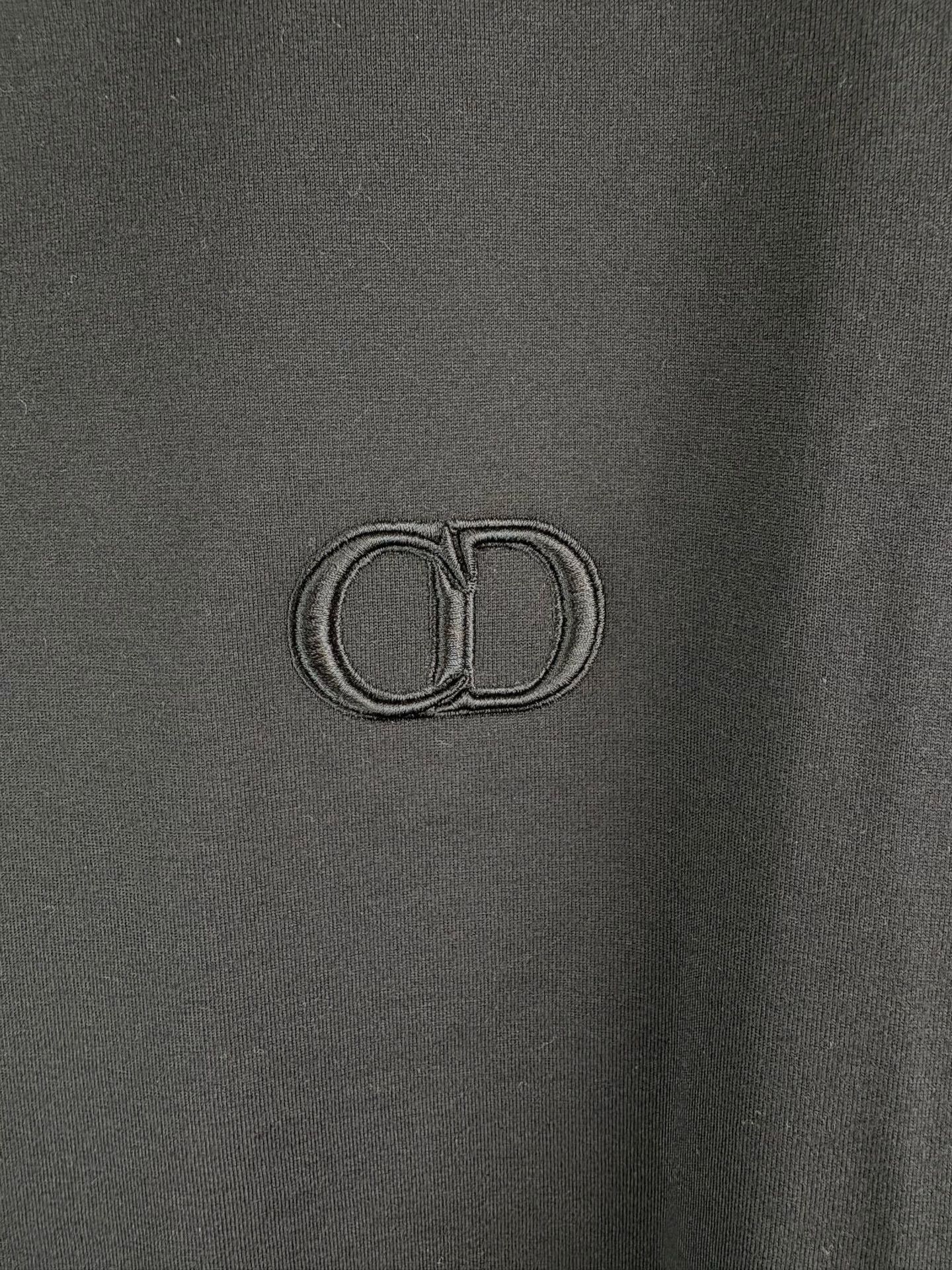 Dior Dior CD Embroidery T-Shirt US XXL Size US XXL / EU 58 / 5 - 4 Thumbnail