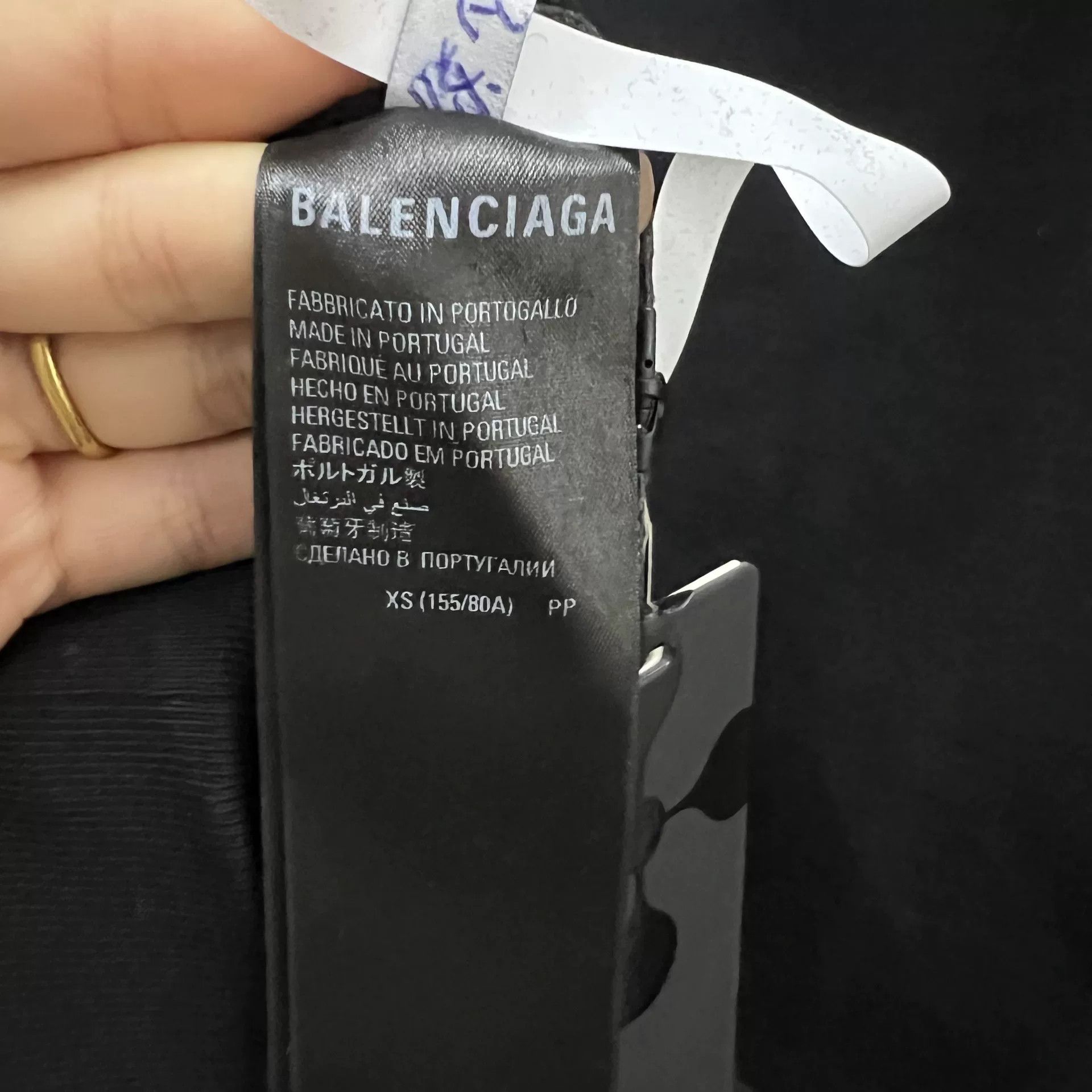 Balenciaga Balenciaga Gaffer Tape Logo Hoodie XS Size US XS / EU 42 / 0 - 6 Thumbnail