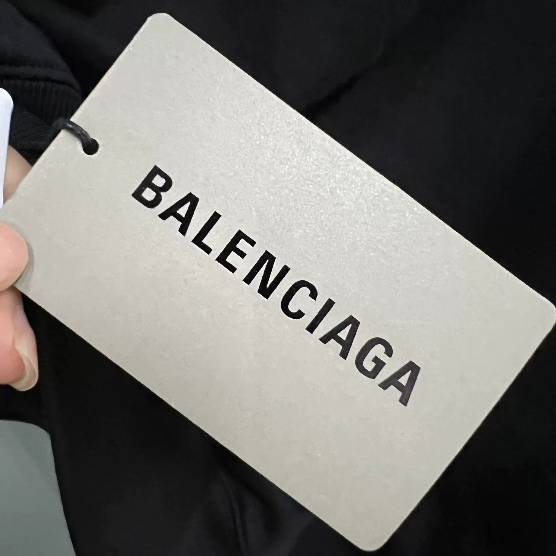 Balenciaga Balenciaga Gaffer Tape Logo Hoodie XS Size US XS / EU 42 / 0 - 5 Thumbnail
