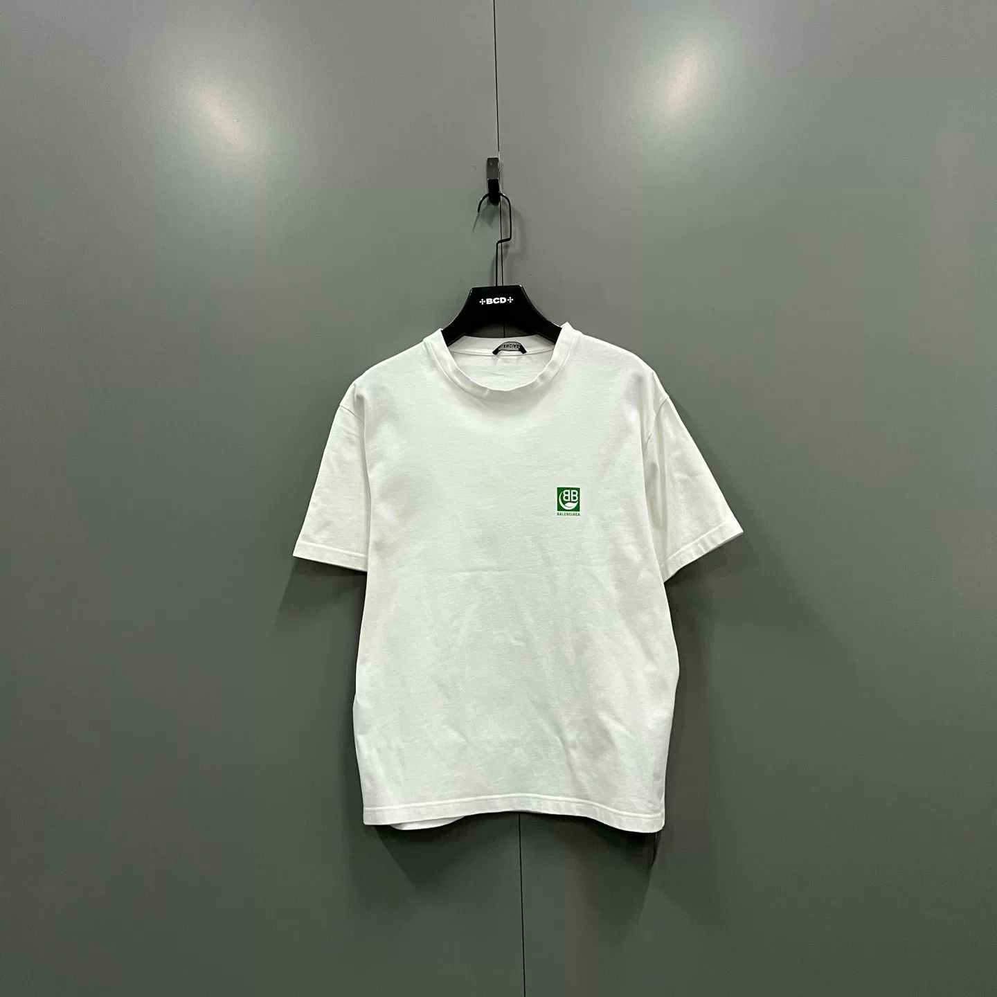 Balenciaga Balenciaga Green BB Eco Print T-Shirt Size S Size US S / EU 44-46 / 1 - 2 Thumbnail