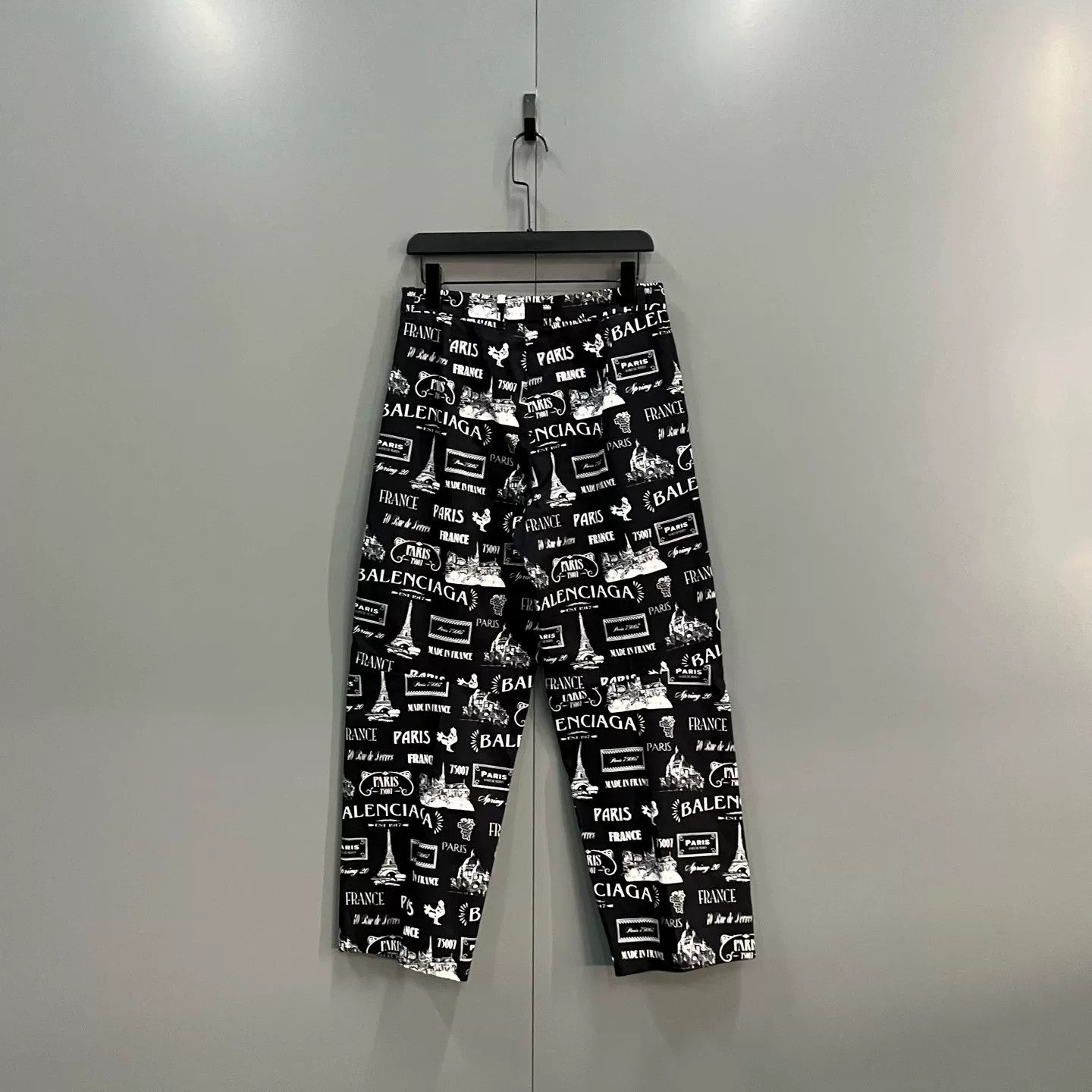Balenciaga Balenciaga All-Over Logo Denim Jeans 28 Size US 28 / EU 44 - 2 Thumbnail