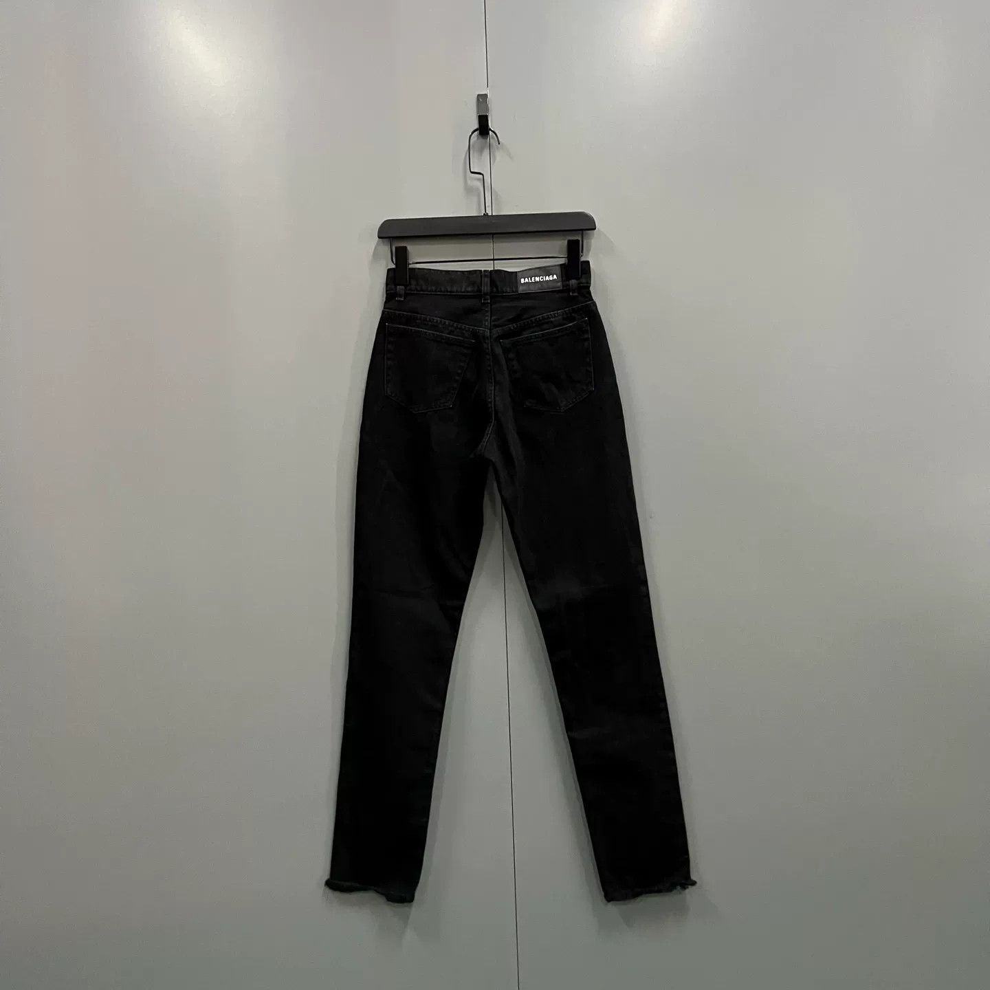 Balenciaga Balenciaga Washed Black Denim Jeans 24 Size 24" / US 00 / IT 34 - 3 Thumbnail