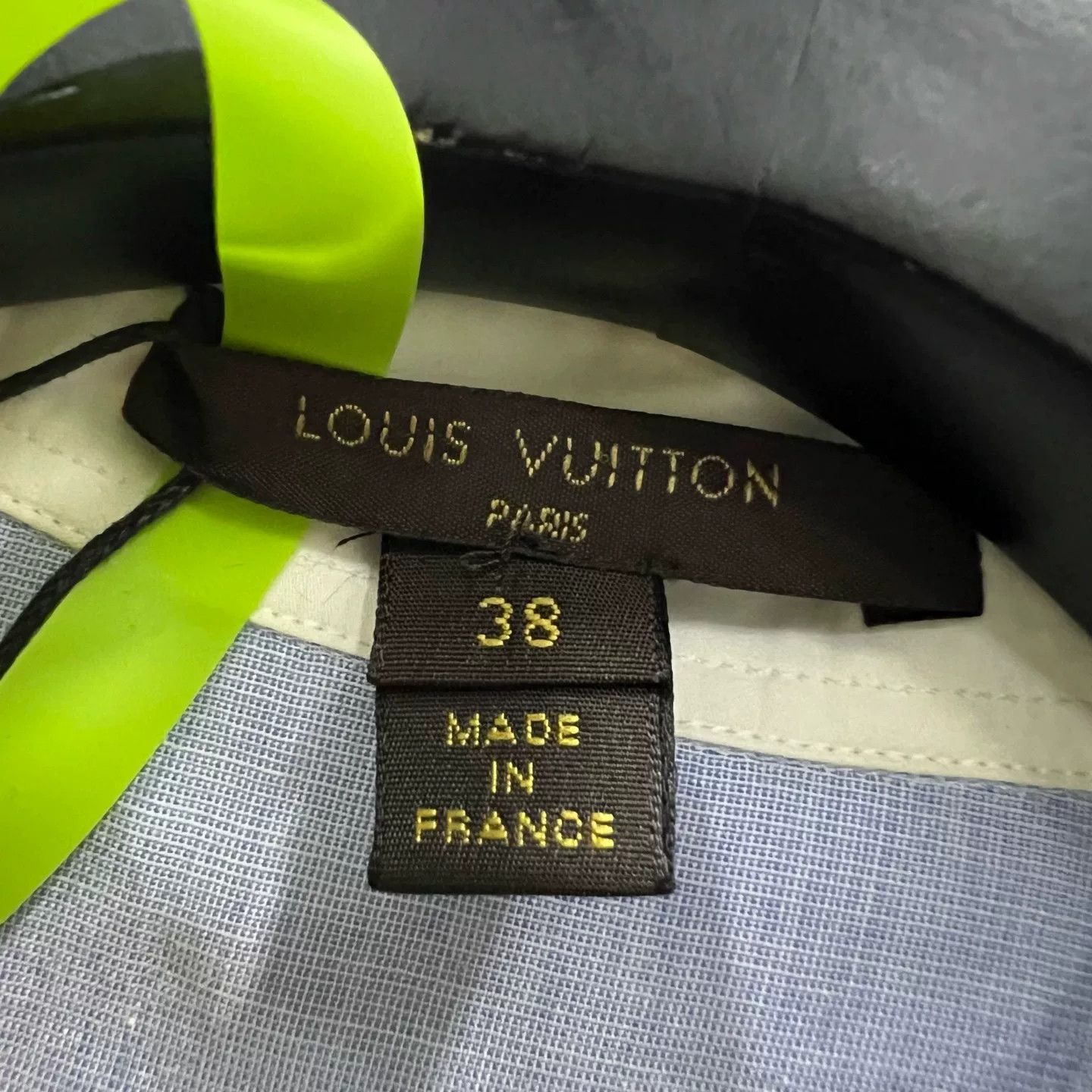 Louis Vuitton Louis Vuitton Contrast Trim Short Sleeve Shirt 38 Size S / US 4 / IT 40 - 4 Thumbnail