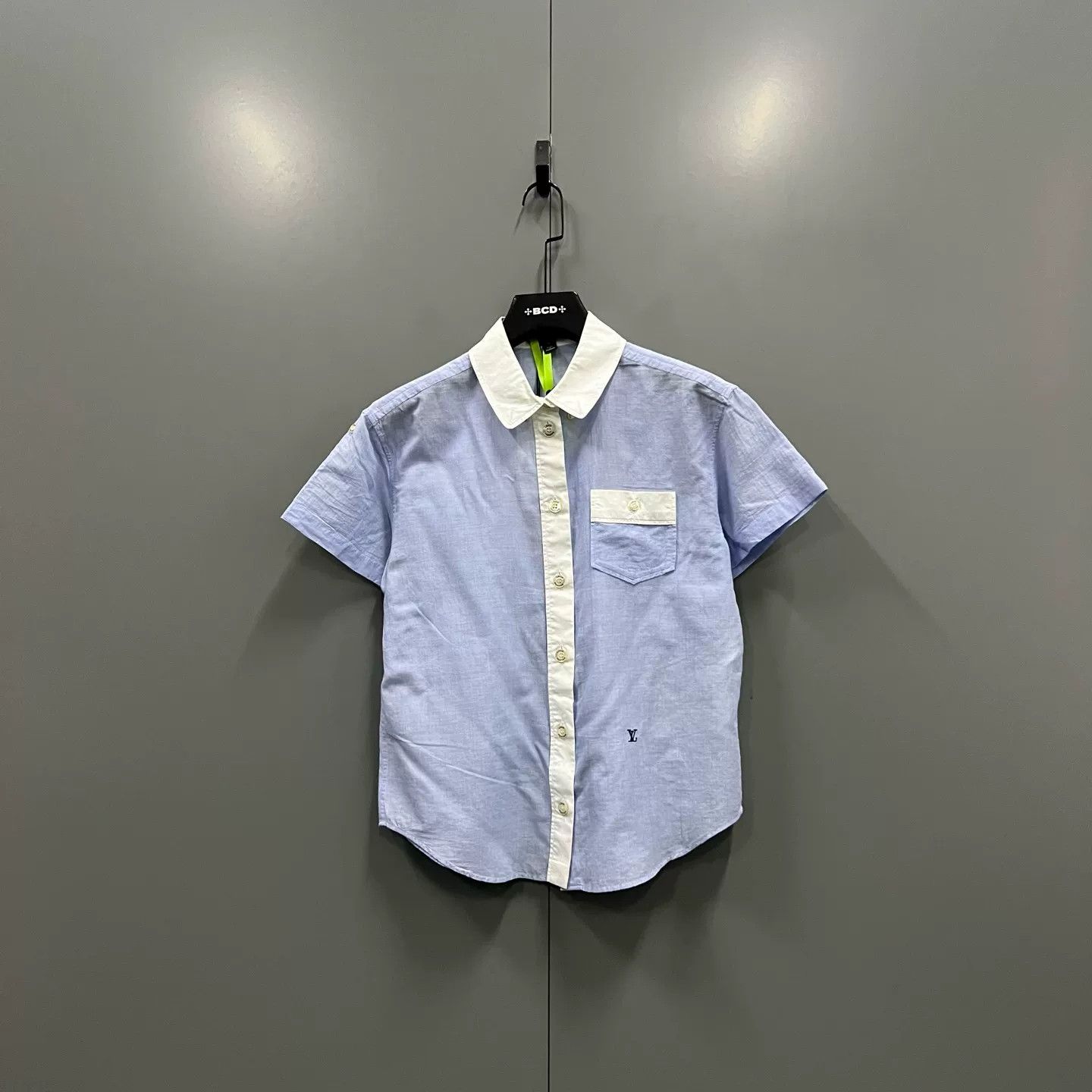 Louis Vuitton Louis Vuitton Contrast Trim Short Sleeve Shirt 38 Size S / US 4 / IT 40 - 2 Thumbnail