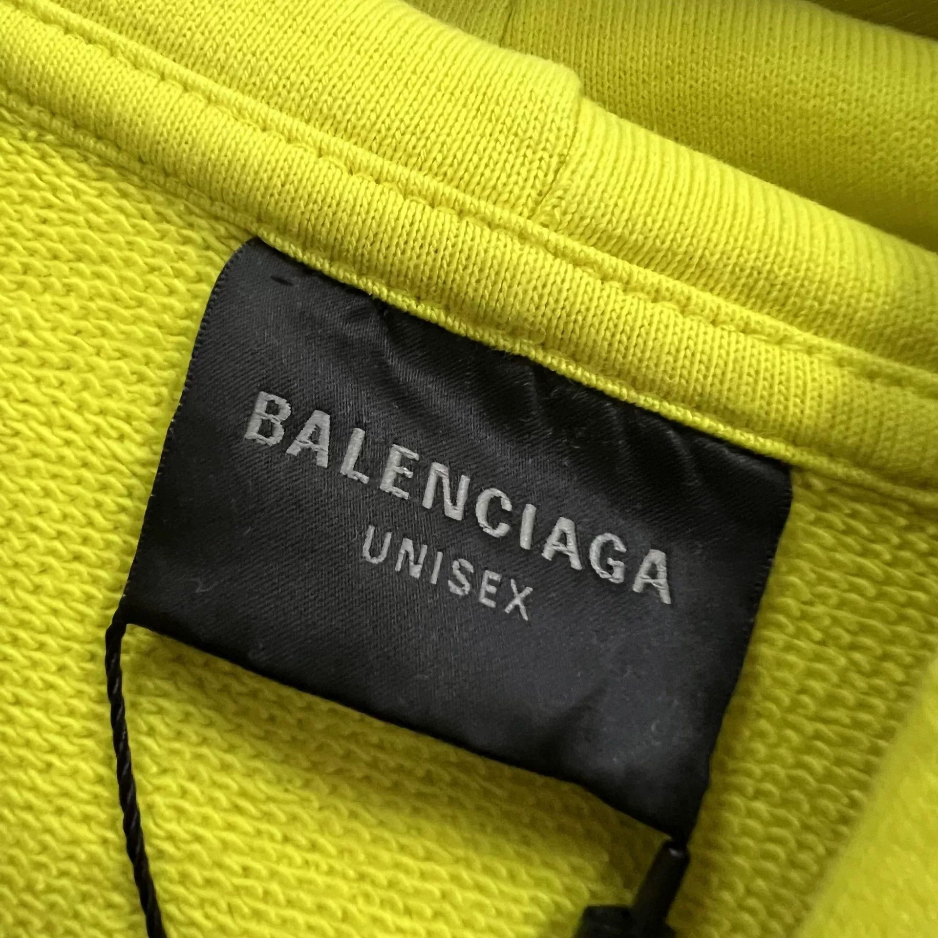 Balenciaga Balenciaga Yellow Sport Logo Hoodie Size 3 Size US L / EU 52-54 / 3 - 4 Thumbnail