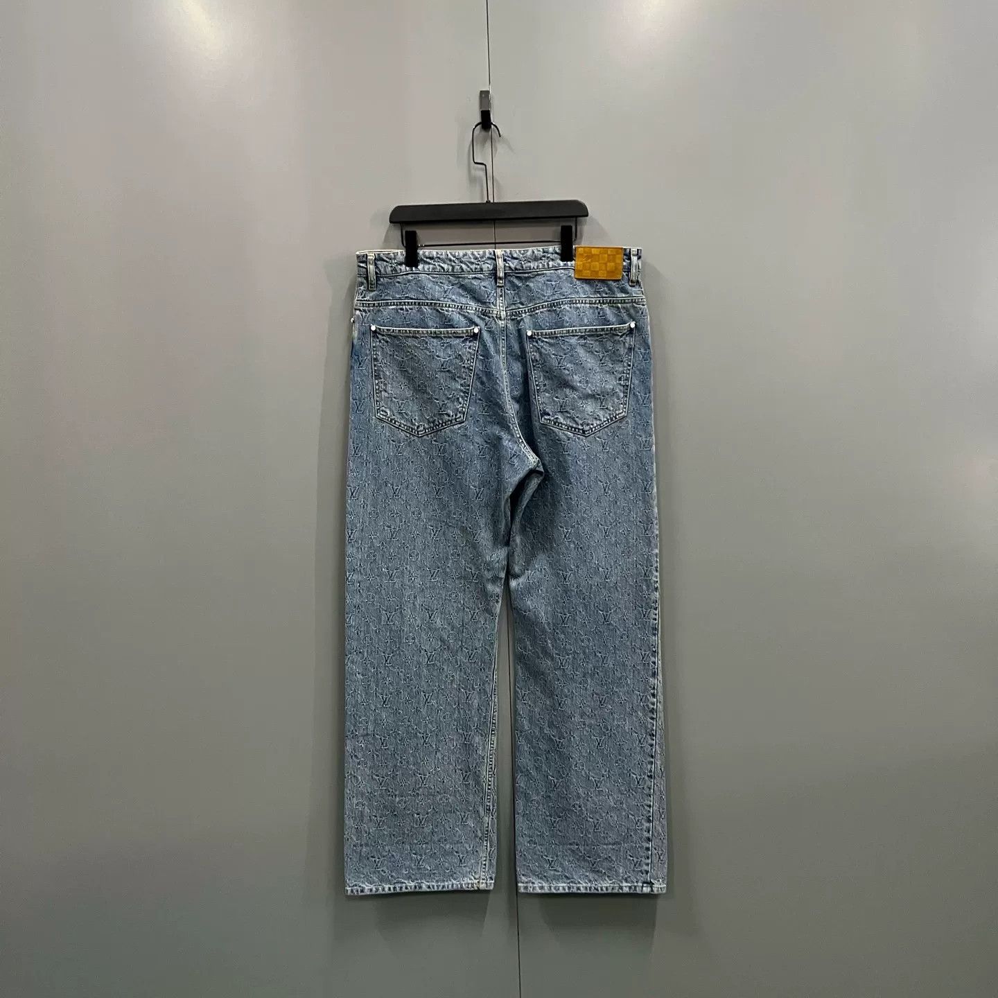 Louis Vuitton Louis Vuitton Monogram Denim Skateboard Pants 38 Size US 30 / EU 46 - 3 Thumbnail