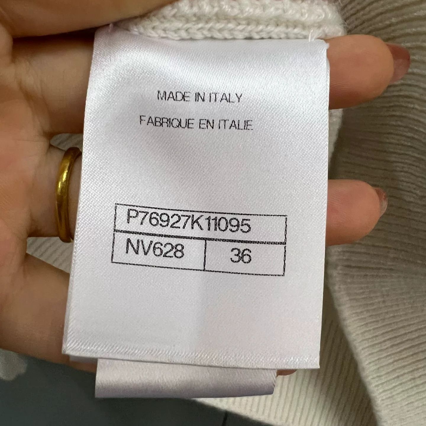 Chanel Chanel Floral Intarsia CC Logo Striped Sweater 36 Size XS / US 0-2 / IT 36-38 - 4 Thumbnail