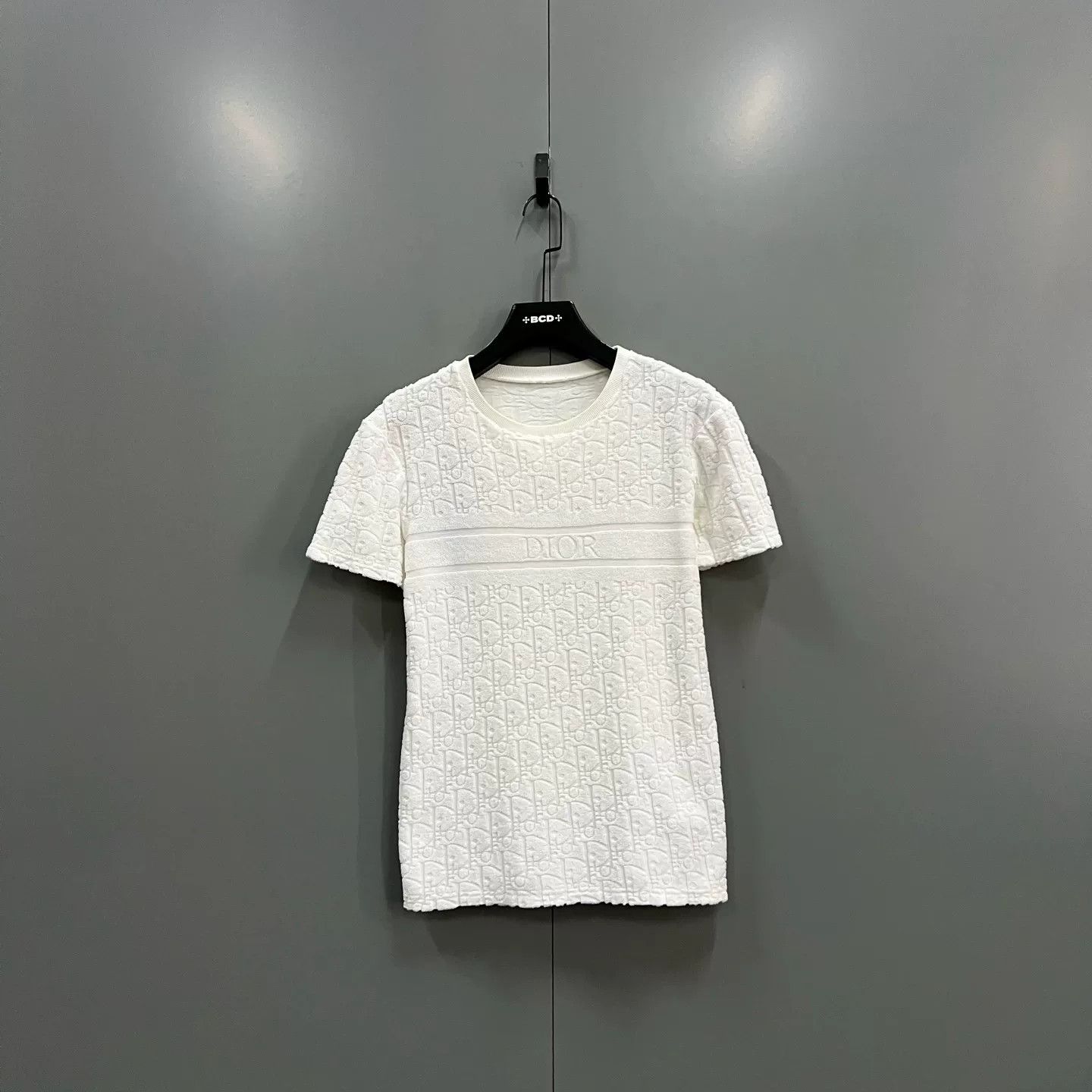 Dior Dior Oblique Monogram Embossed T-Shirt XXS Size US XXS / EU 40 - 2 Thumbnail