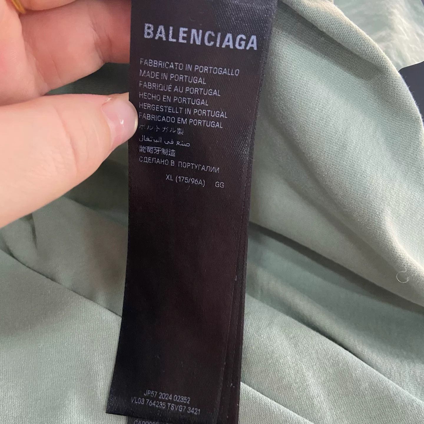Balenciaga Balenciaga Logo Embroidered T-Shirt XL Size US XL / EU 56 / 4 - 6 Thumbnail