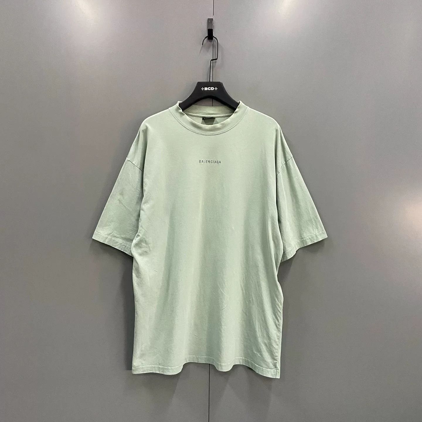 Balenciaga Balenciaga Logo Embroidered T-Shirt XL Size US XL / EU 56 / 4 - 2 Thumbnail
