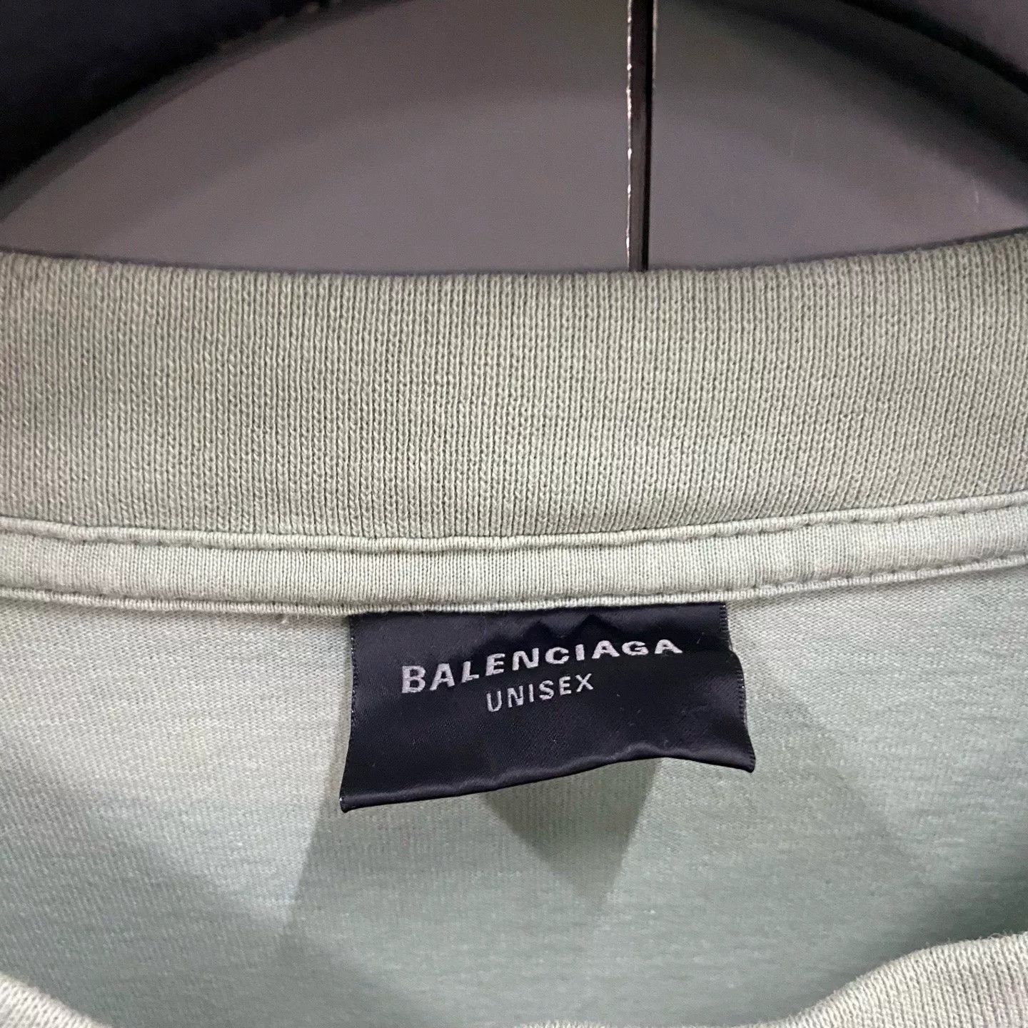 Balenciaga Balenciaga Logo Embroidered T-Shirt XL Size US XL / EU 56 / 4 - 5 Thumbnail