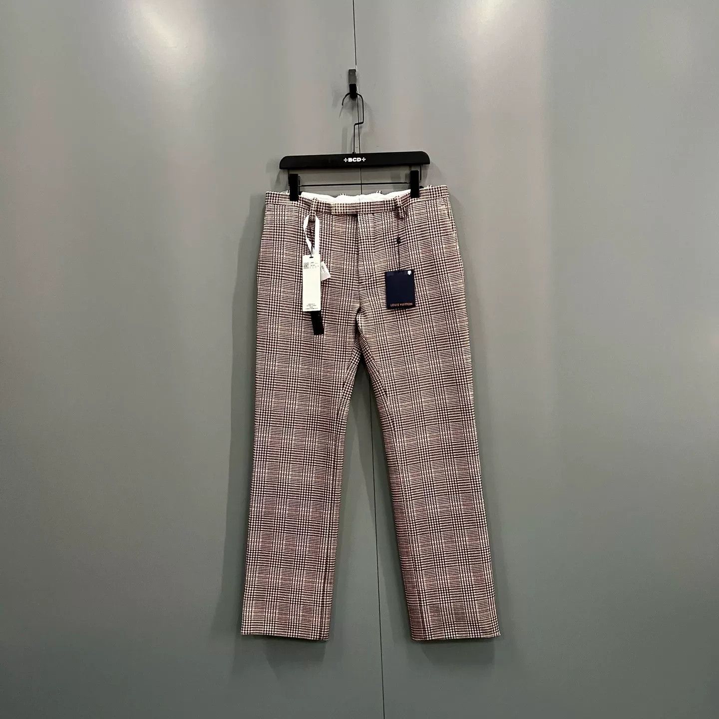 Louis Vuitton Louis Vuitton Sample Check Straight Leg Pants Size 34 Size US 34 / EU 50 - 2 Thumbnail