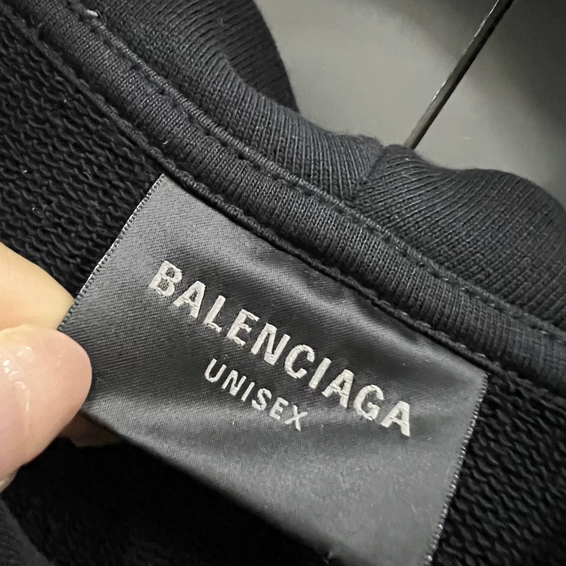 Balenciaga Balenciaga Tape Logo Hoodie Size 1 Size US S / EU 44-46 / 1 - 4 Thumbnail