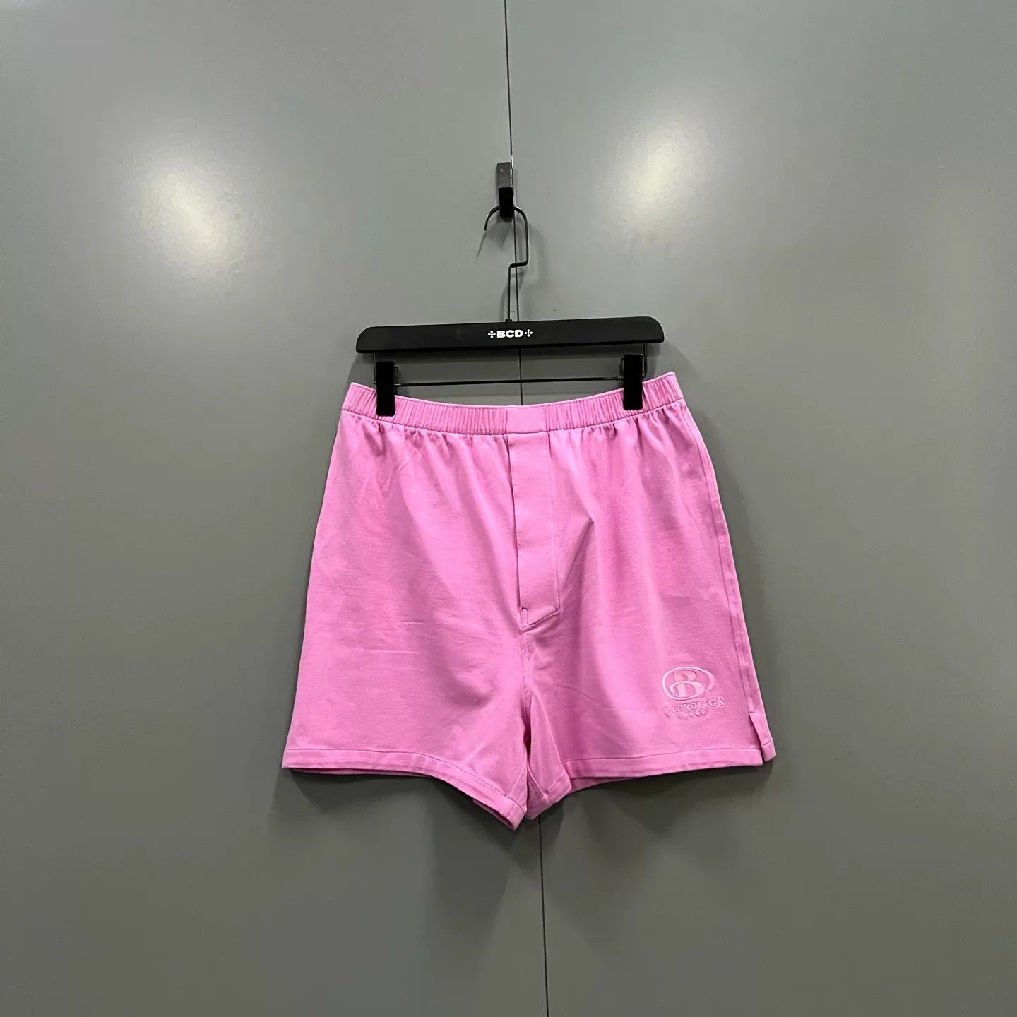Balenciaga Balenciaga Pink Logo Homewear Shorts S Size US 30 / EU 46 - 2 Thumbnail