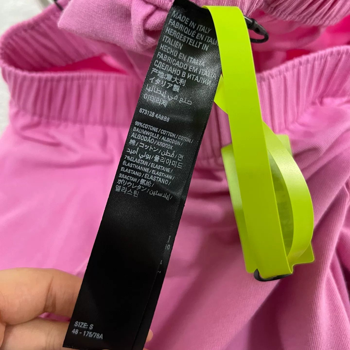 Balenciaga Balenciaga Pink Logo Homewear Shorts S Size US 30 / EU 46 - 6 Thumbnail