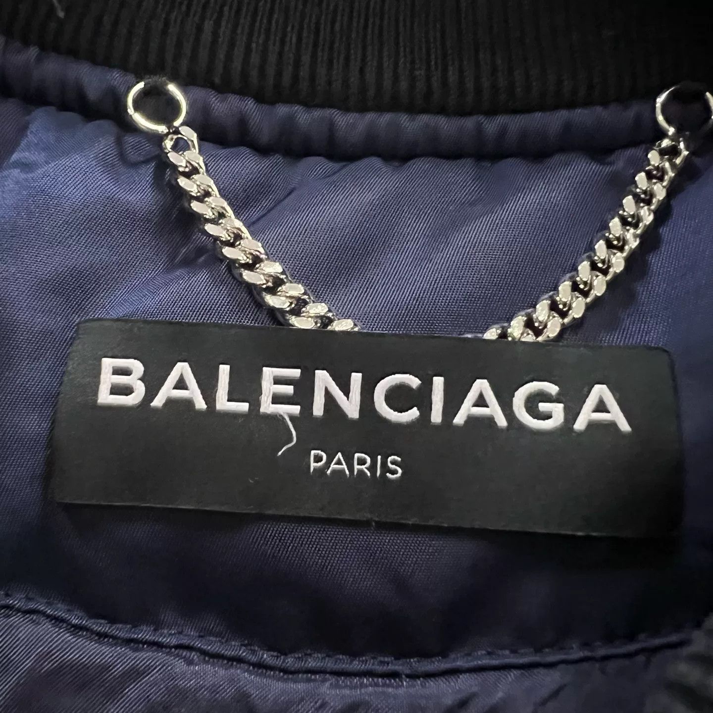 Balenciaga Balenciaga Wave Logo Bomber Jacket 46 Size US S / EU 44-46 / 1 - 4 Thumbnail