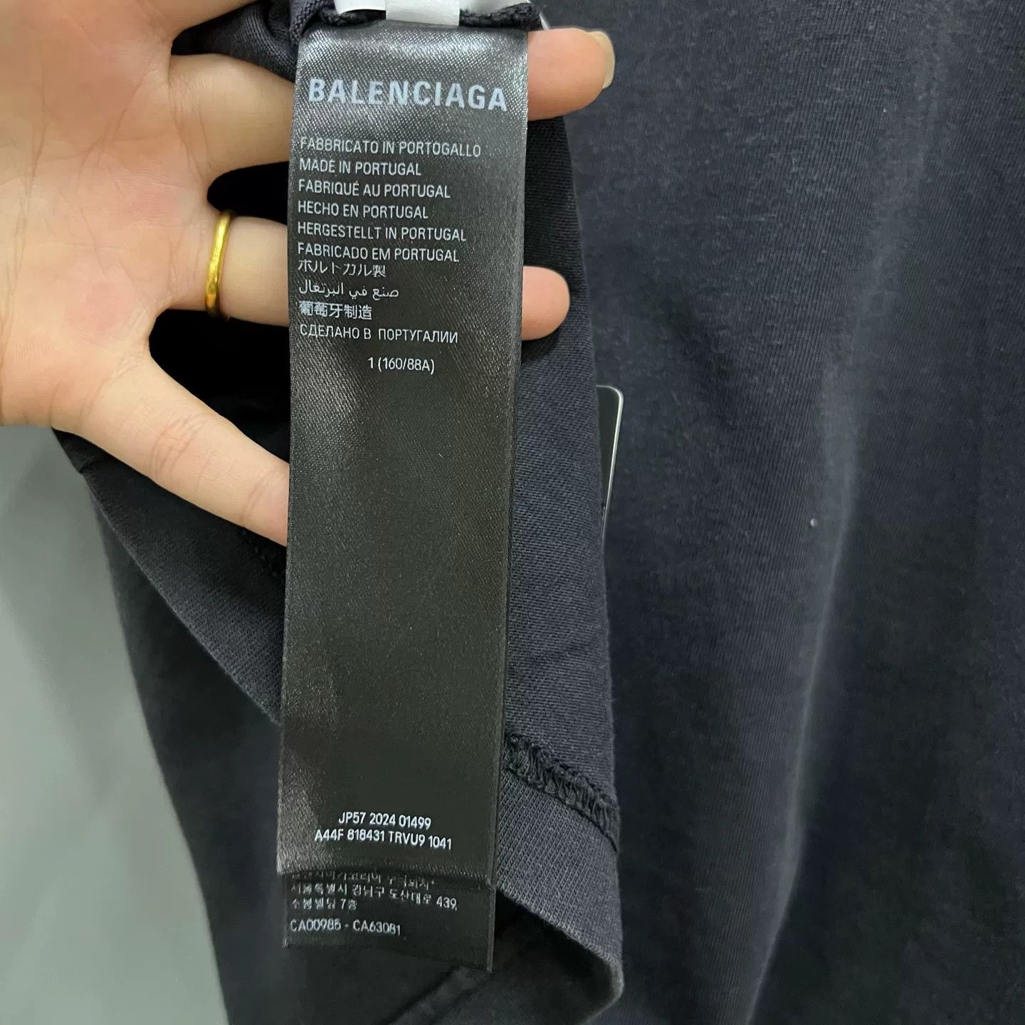 Balenciaga Balenciaga I Love Paris Graphic T-Shirt 1 Size US S / EU 44-46 / 1 - 4 Thumbnail