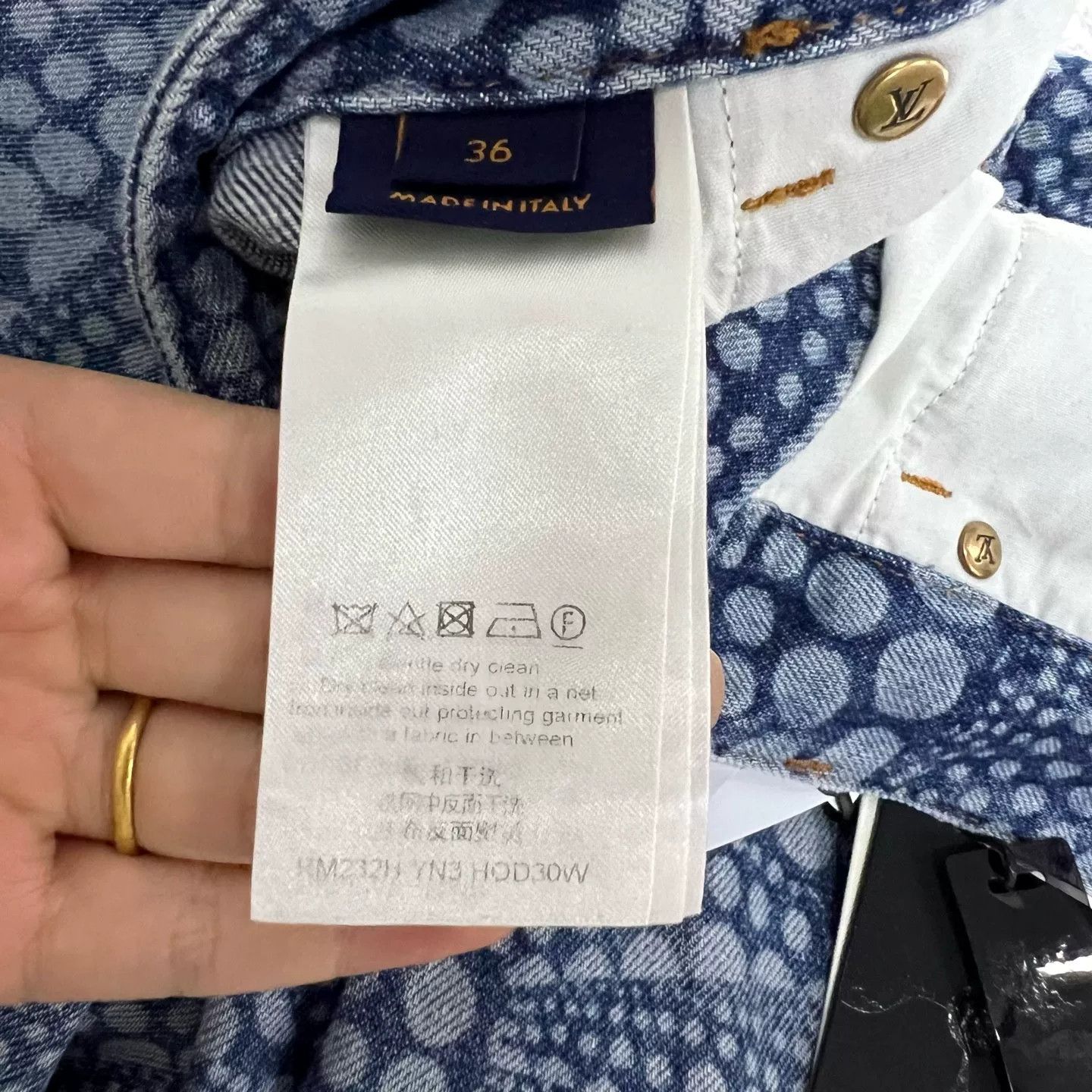 Louis Vuitton Louis Vuitton x Yayoi Kusama Pumpkin Jeans 36 Size 26" / US 2 / IT 38 - 5 Thumbnail