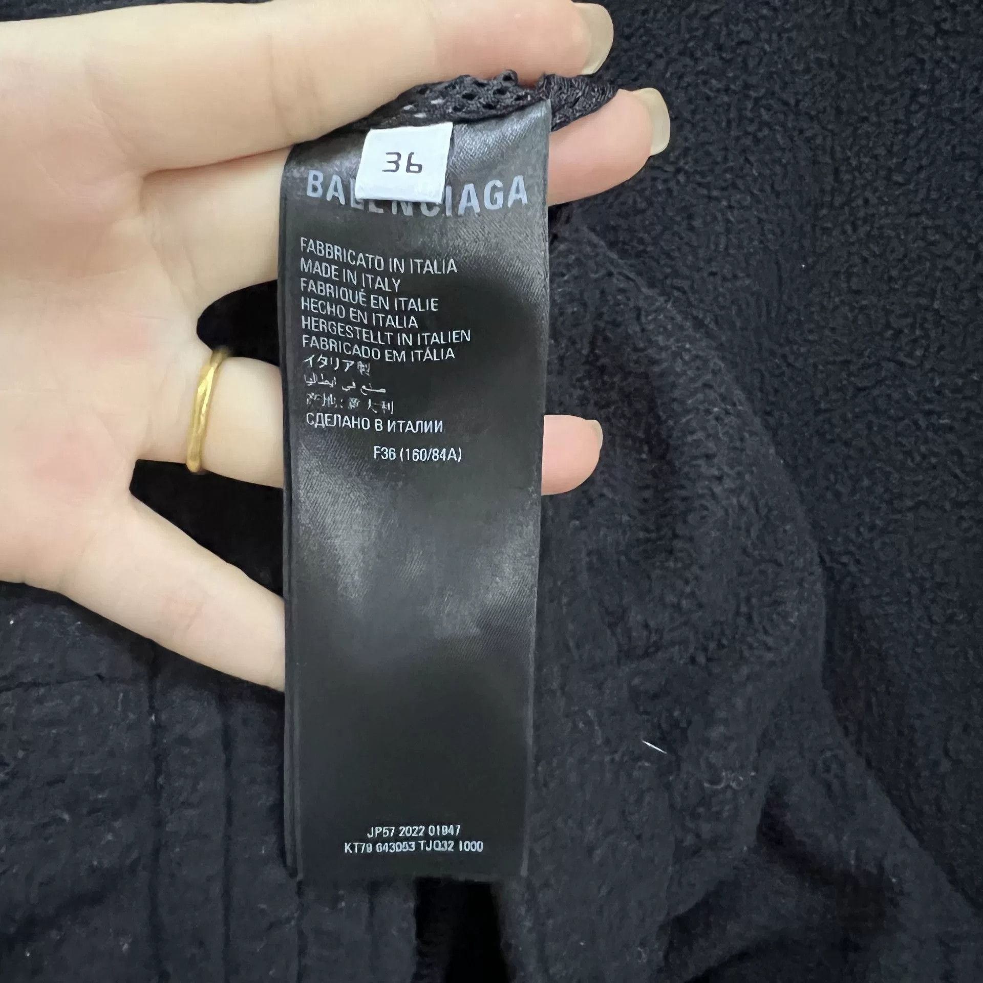Balenciaga Balenciaga Embroidered Fleece Zip Jacket Size 36 Size XS / US 0-2 / IT 36-38 - 5 Thumbnail