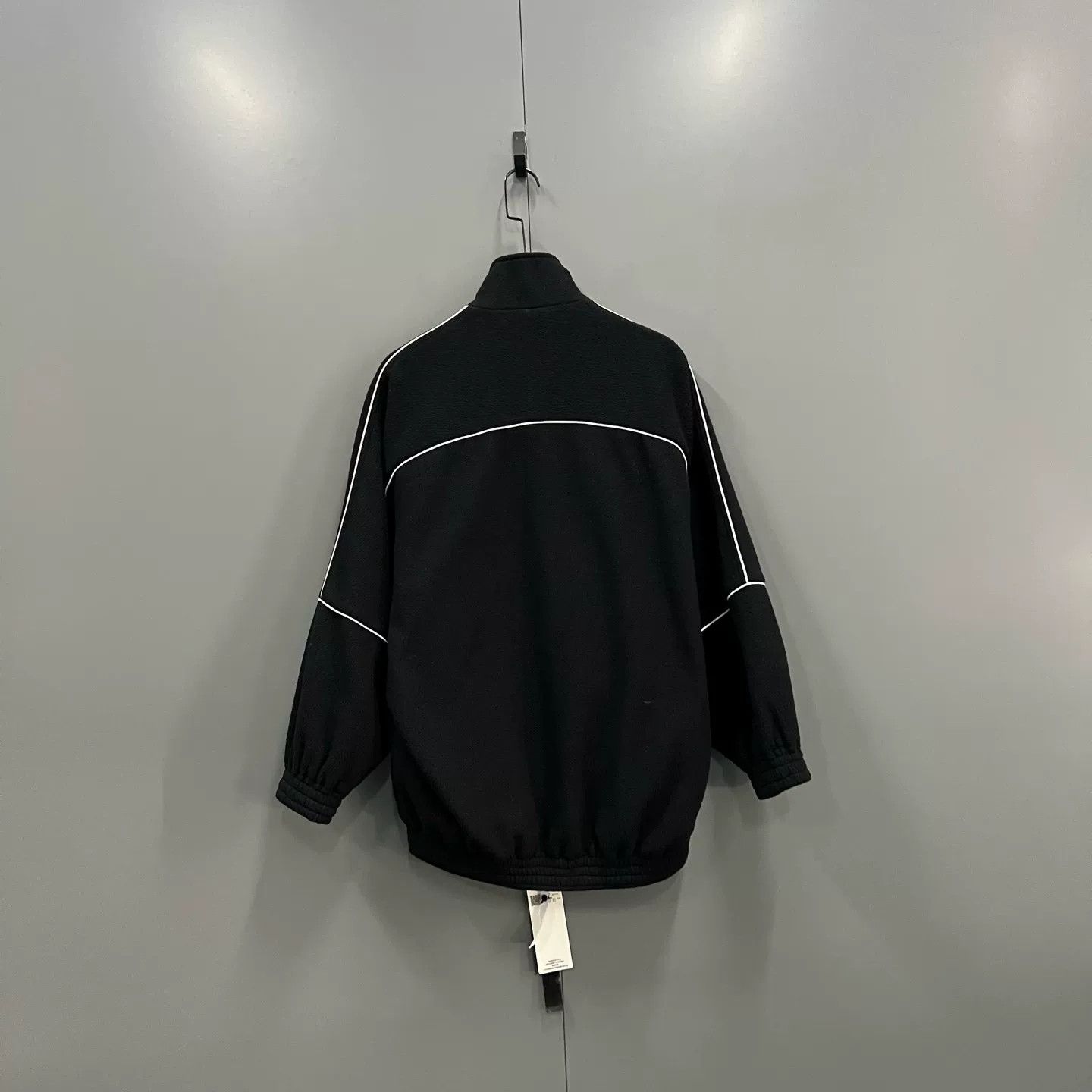 Balenciaga Balenciaga Embroidered Fleece Zip Jacket Size 36 Size XS / US 0-2 / IT 36-38 - 3 Thumbnail