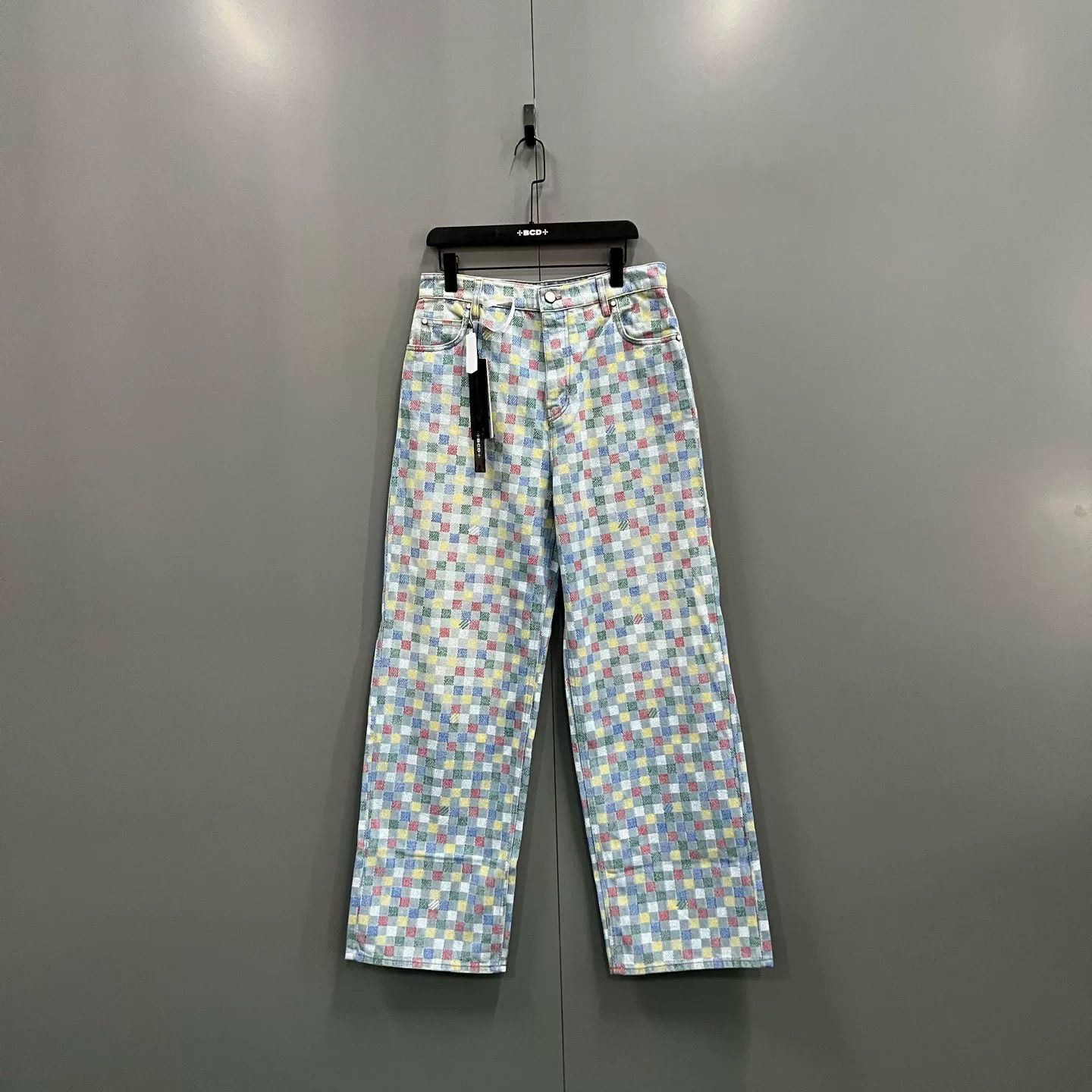 Louis Vuitton Louis Vuitton Pharrell SS25 Damier Checkered Jeans 29 Size US 29 - 2 Thumbnail