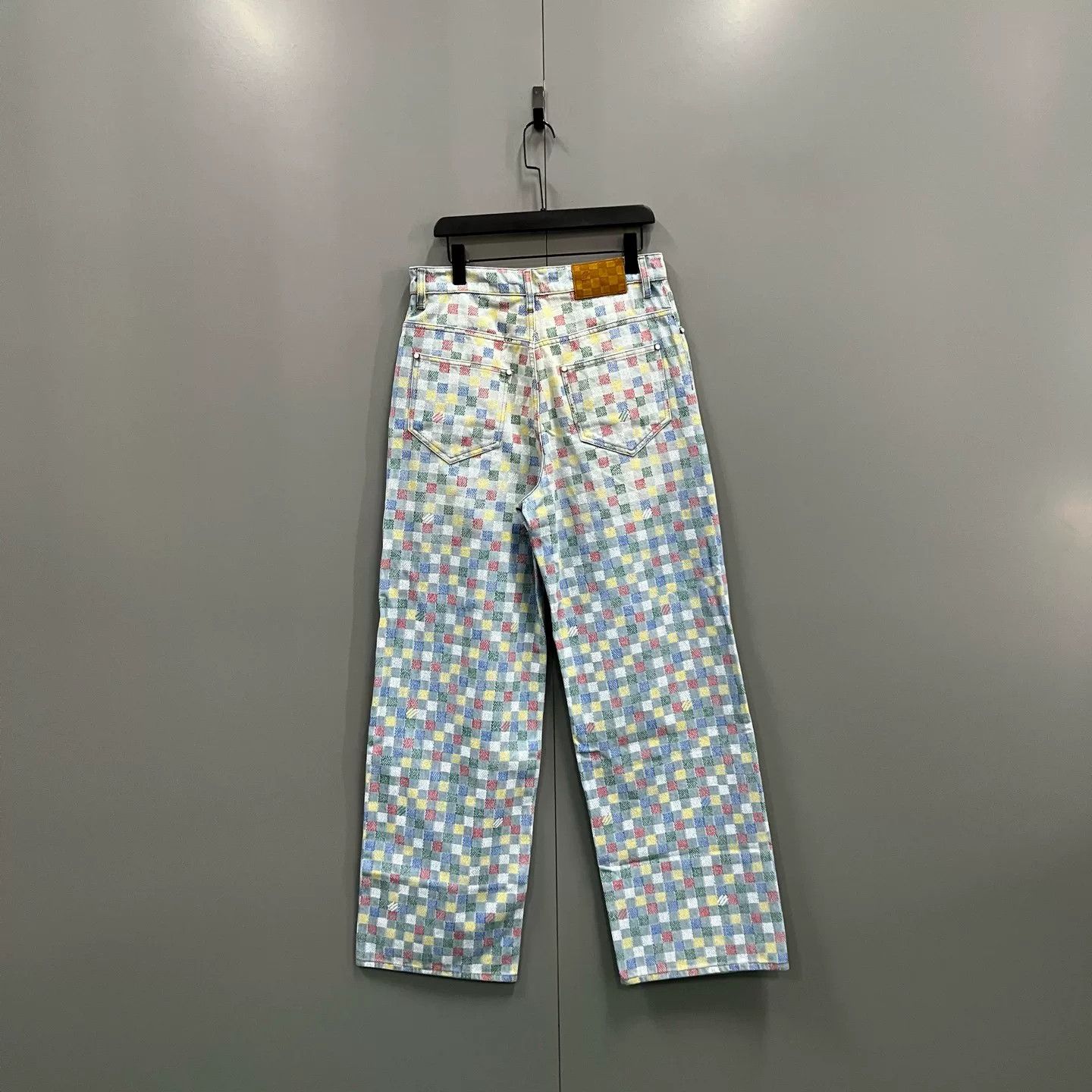 Louis Vuitton Louis Vuitton Pharrell SS25 Damier Checkered Jeans 29 Size US 29 - 3 Thumbnail