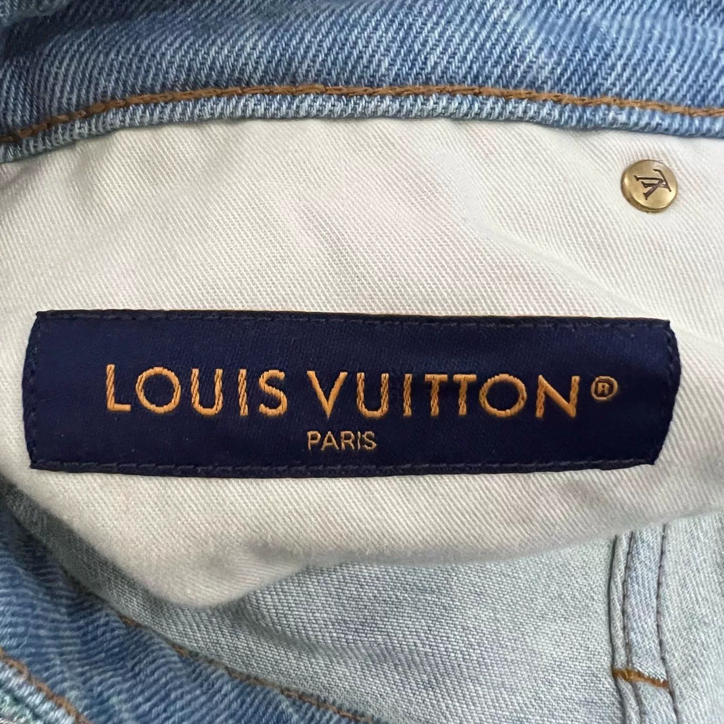 Louis Vuitton Louis Vuitton Pharrell SS25 Damier Checkered Jeans 29 Size US 29 - 4 Thumbnail