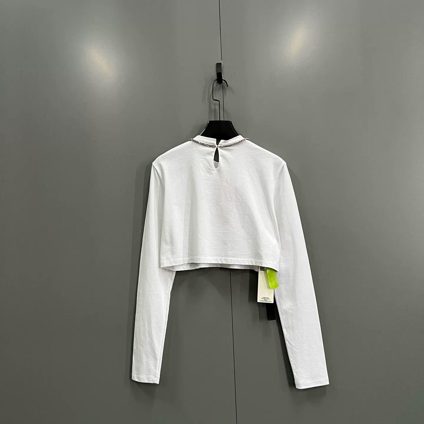 Miu Miu Miu Miu Crystal Embellished Long Sleeve Top M Size M / US 6-8 / IT 42-44 - 3 Thumbnail
