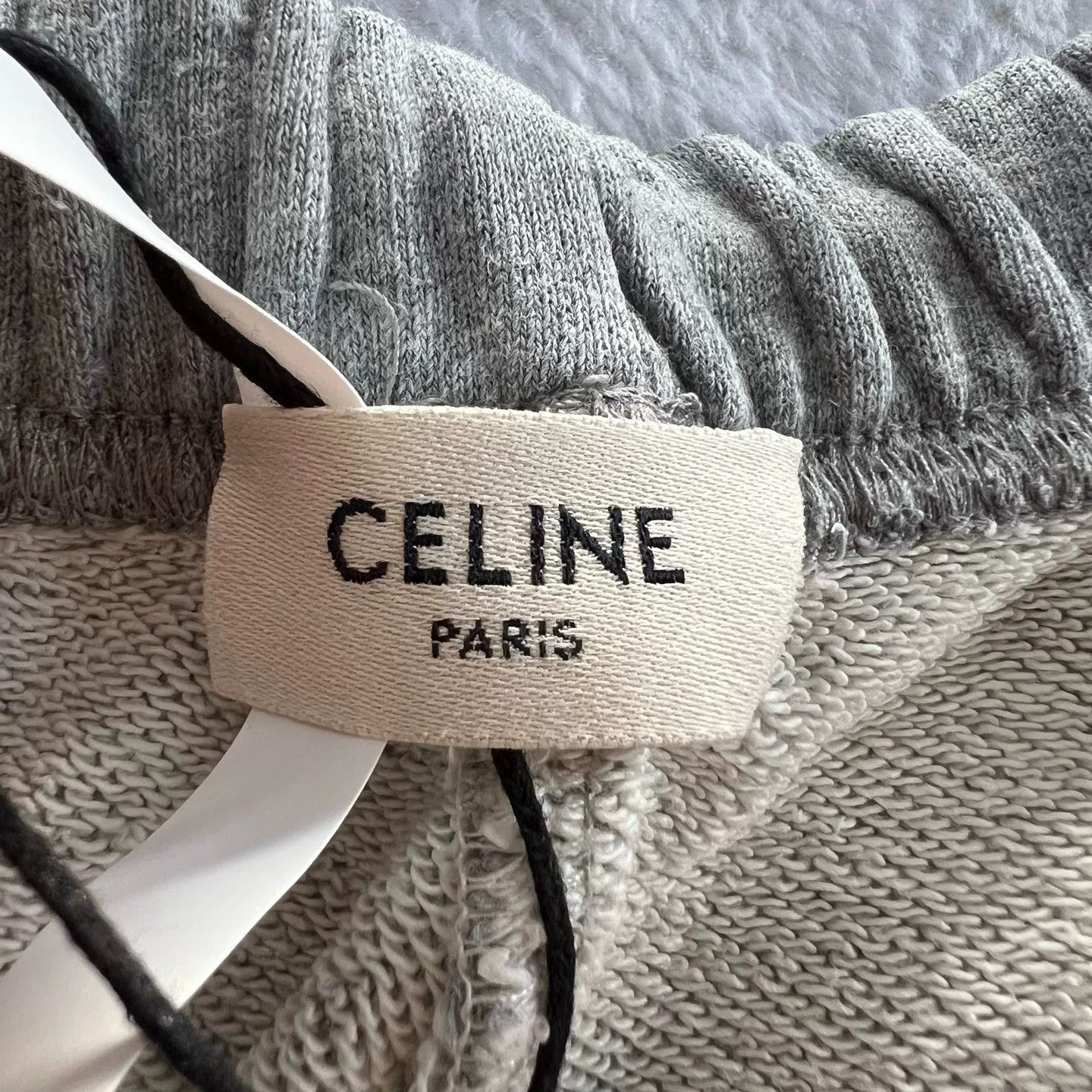 Celine Celine Embroidered Logo Sweat Shorts Size L Size US 34 / EU 50 - 4 Thumbnail