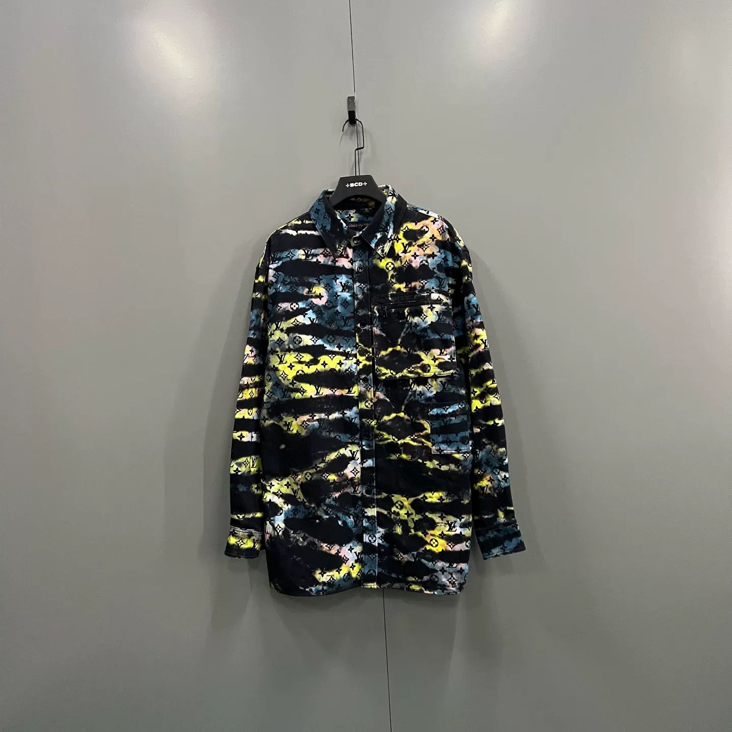 Louis Vuitton Louis Vuitton Multi Monogram Denim Shirt XXL Size US XXL / EU 58 / 5 - 2 Thumbnail
