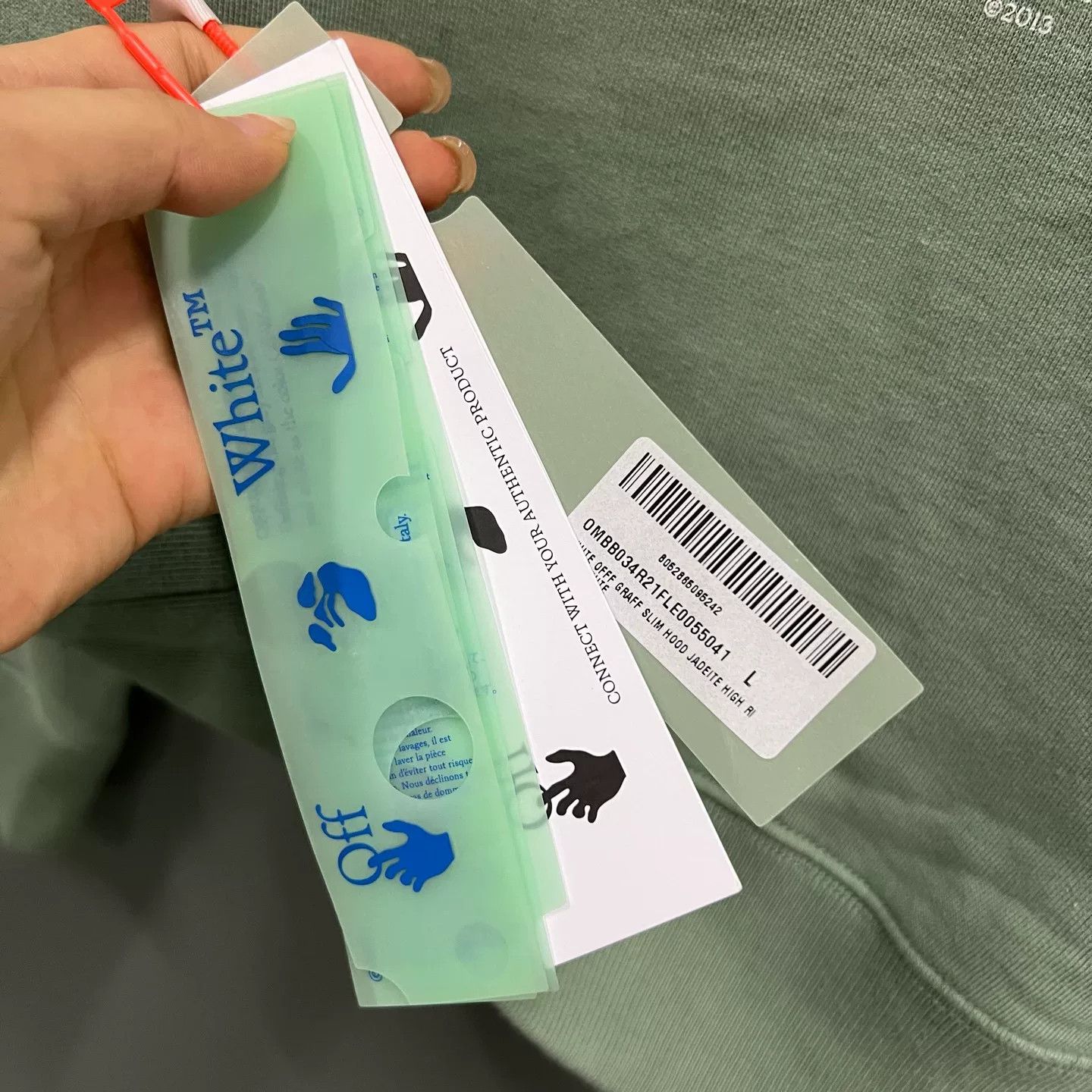Off-White Off-White Graffiti Logo Hoodie L Size US L / EU 52-54 / 3 - 4 Thumbnail