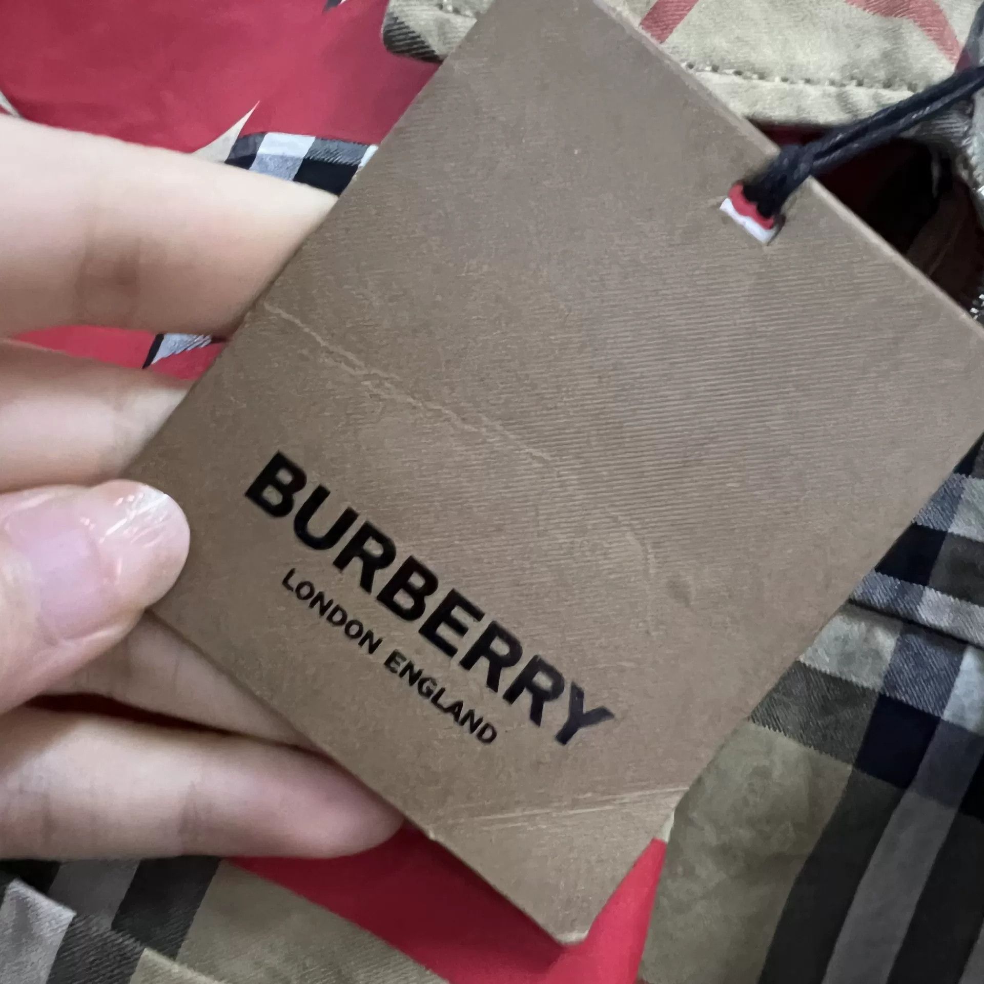 Burberry Burberry Graffiti Logo Check Zip Shirt US XS Size US XS / EU 42 / 0 - 5 Thumbnail