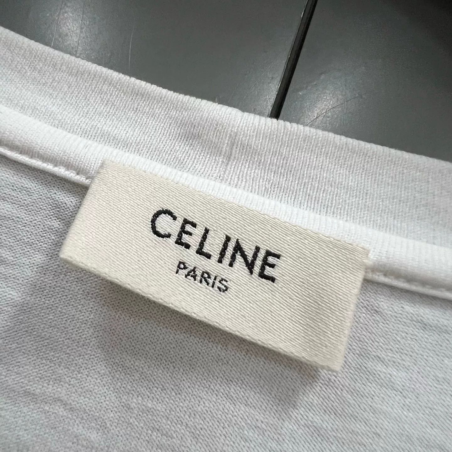 Celine CELINE Logo Print T-Shirt XL Size US XL / EU 56 / 4 - 4 Thumbnail