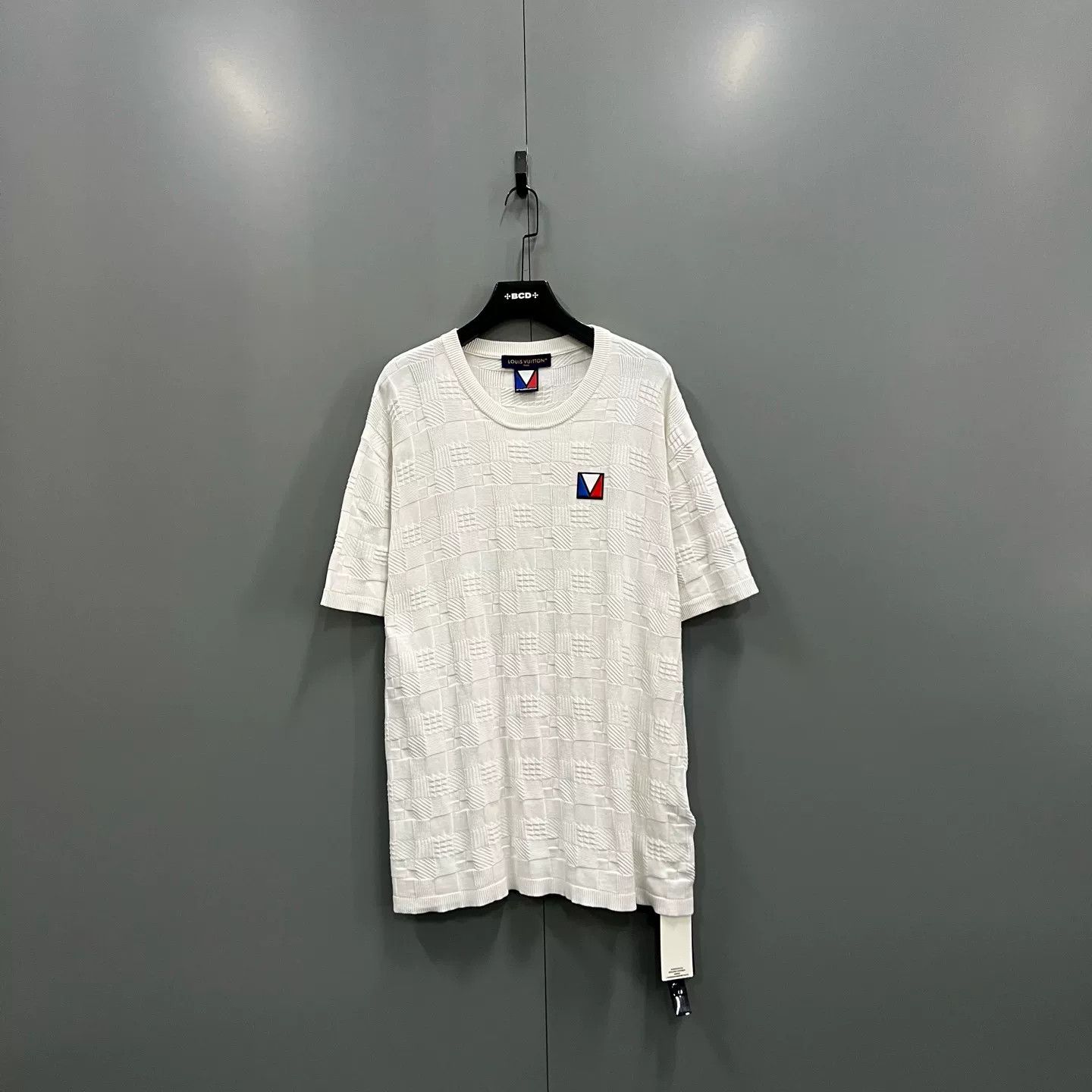 Louis Vuitton Louis Vuitton America's Cup Damier Knit T-Shirt 4XL Size US XXL / EU 58 / 5 - 2 Thumbnail