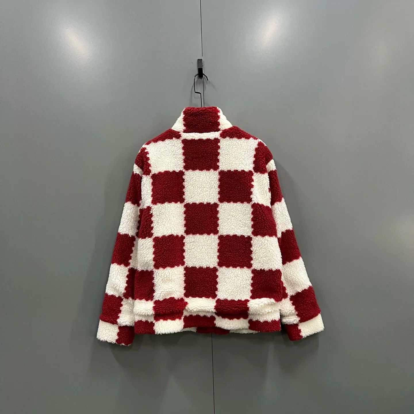 Louis Vuitton Louis Vuitton x Nigo Checkerboard Fleece Jacket L Size US L / EU 52-54 / 3 - 3 Thumbnail