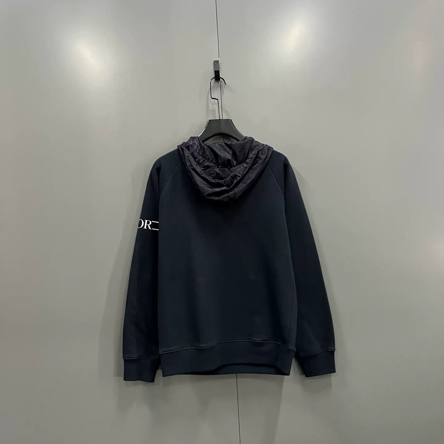 Dior Dior Oblique Detail Half-Zip Hoodie XXS Size US XXS / EU 40 - 3 Thumbnail