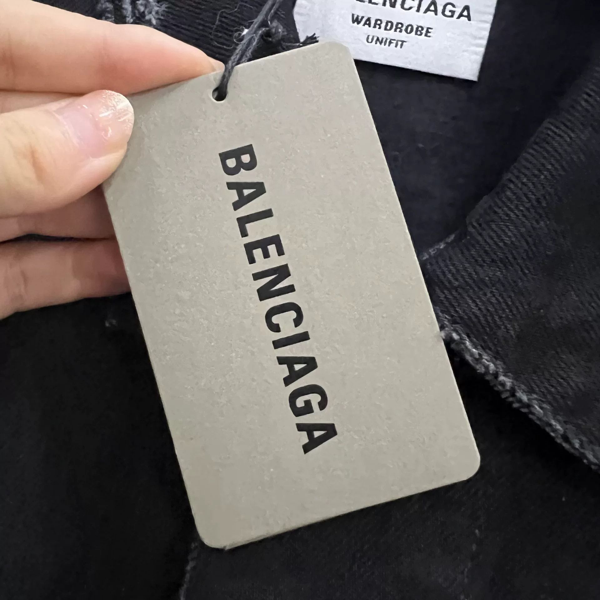 Balenciaga Balenciaga Embroidered Logo Denim Jacket XS Size US XS / EU 42 / 0 - 5 Thumbnail