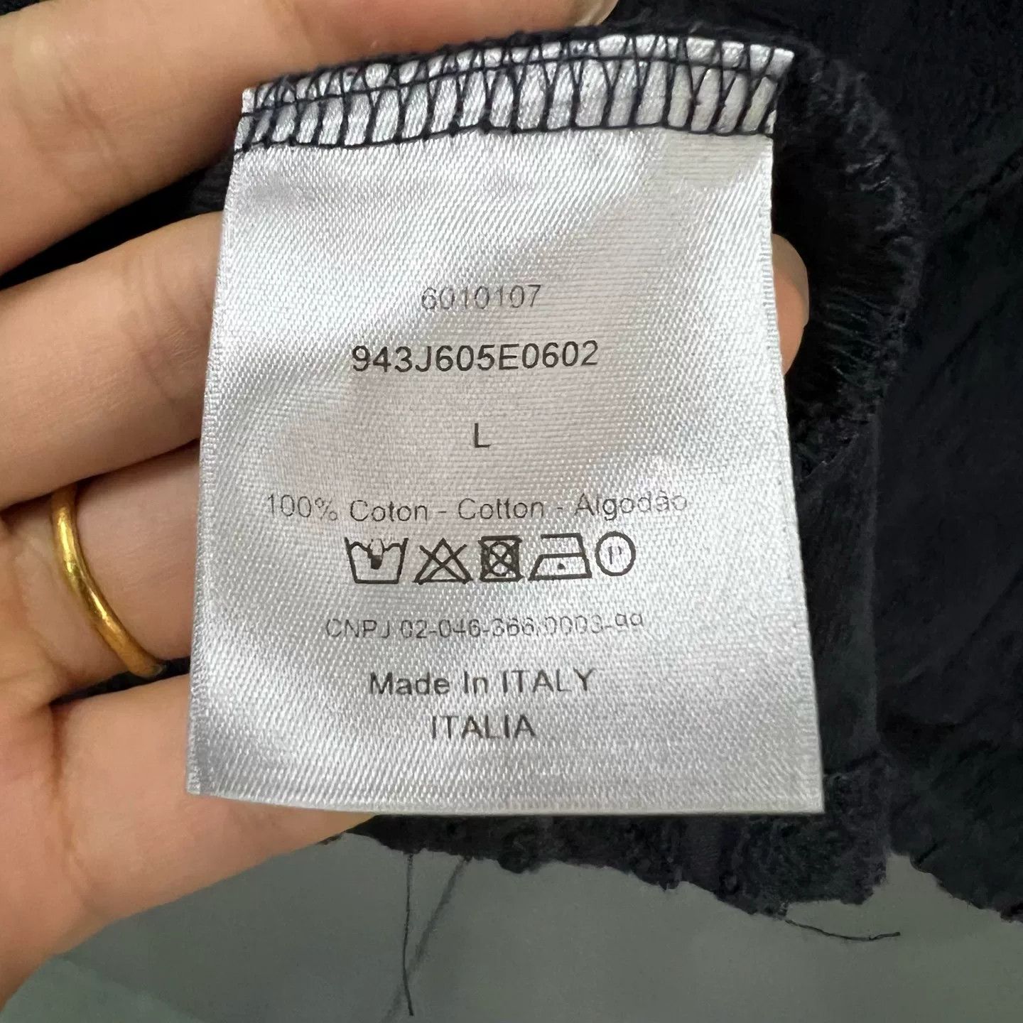 Dior Dior Oblique Towel Embossed T-Shirt L Size US L / EU 52-54 / 3 - 5 Thumbnail