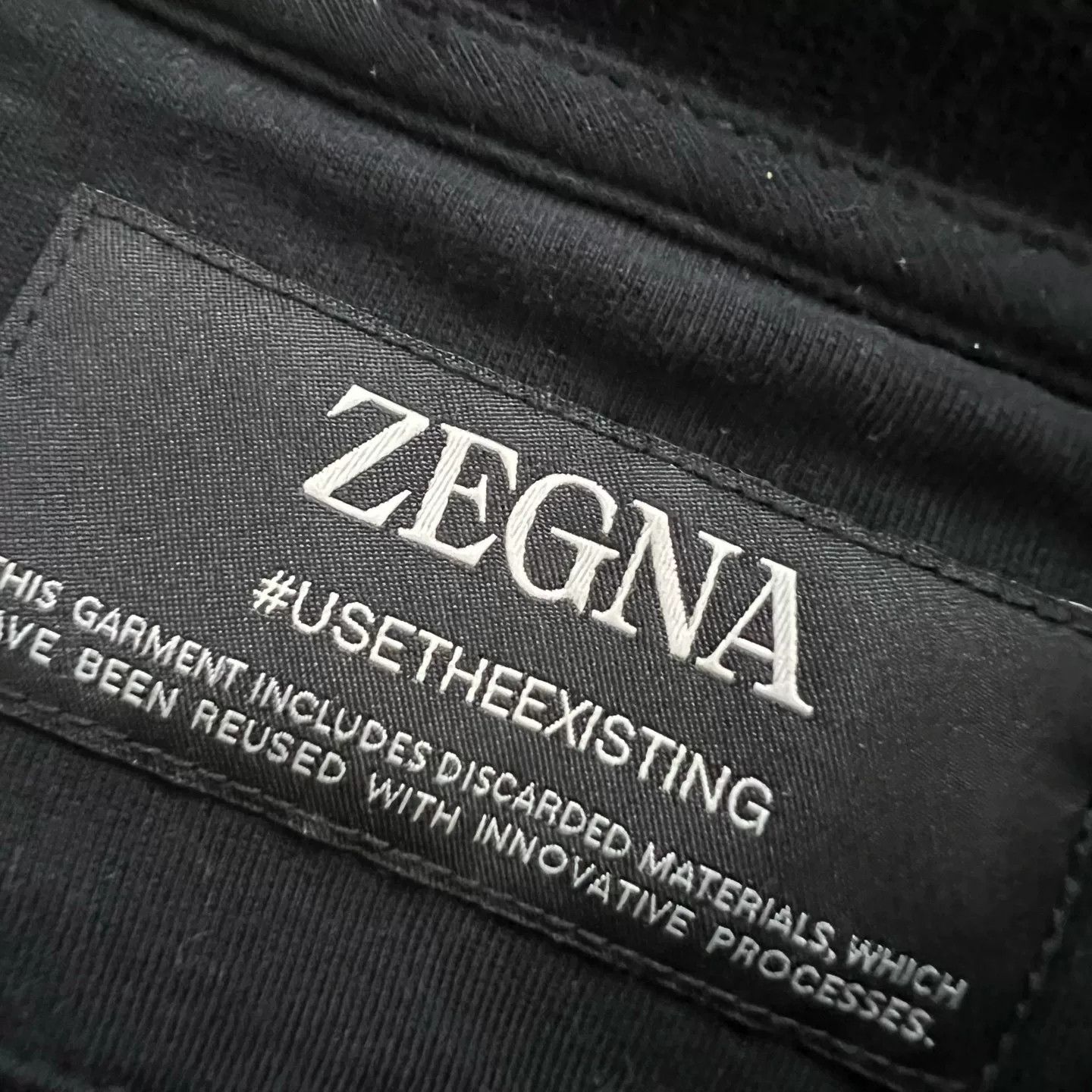 Z Zegna Zegna Front Logo Hoodie US M Size US M / EU 48-50 / 2 - 4 Thumbnail